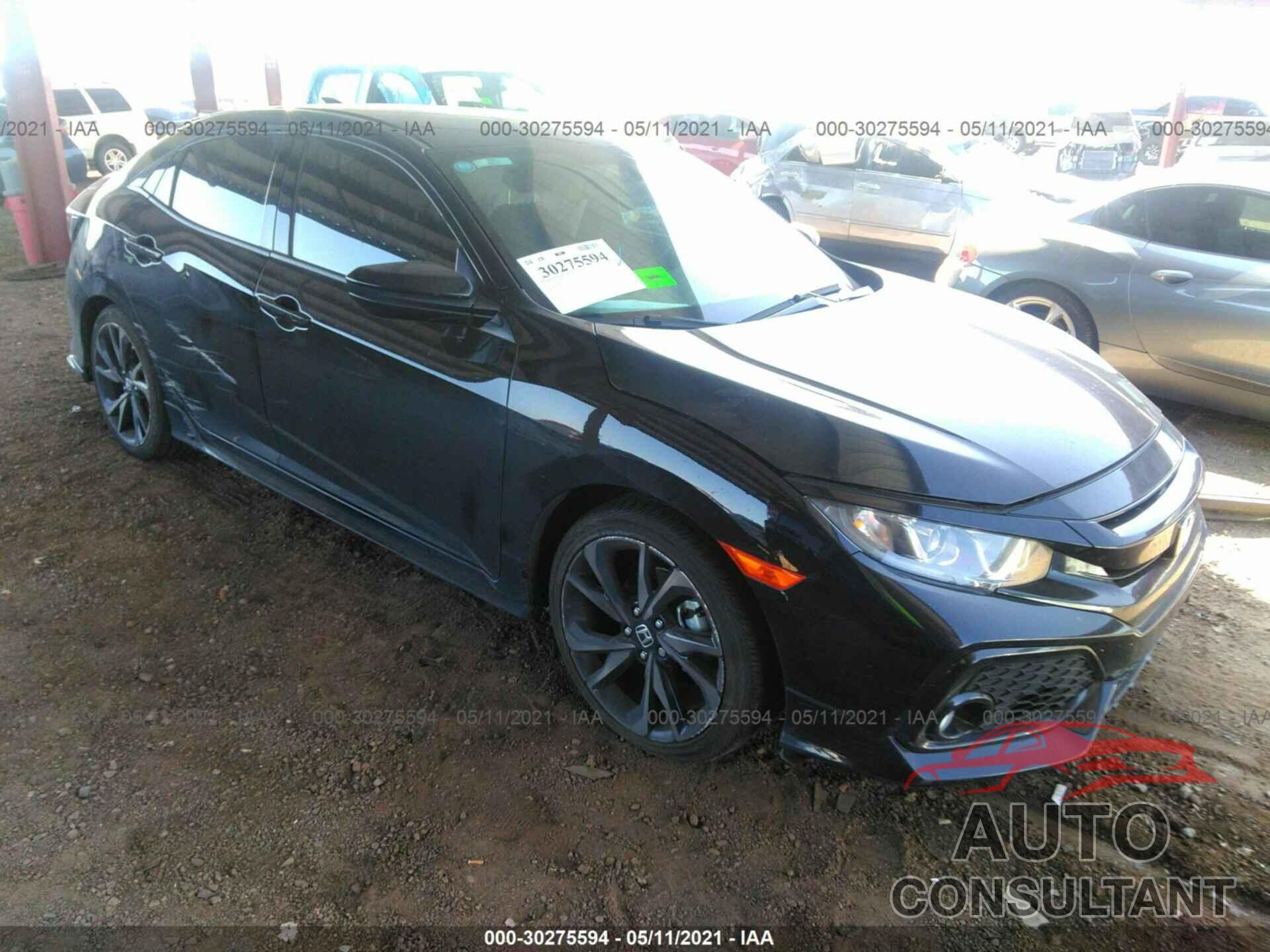 HONDA CIVIC HATCHBACK 2017 - SHHFK7H4XHU228491