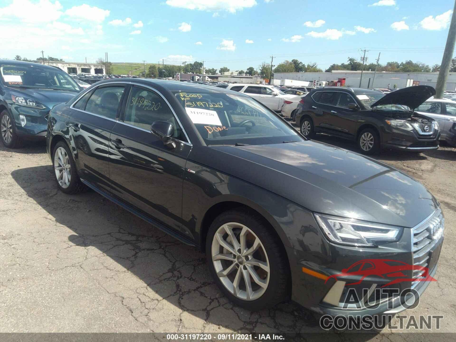 AUDI A4 2019 - WAUENAF42KN007767