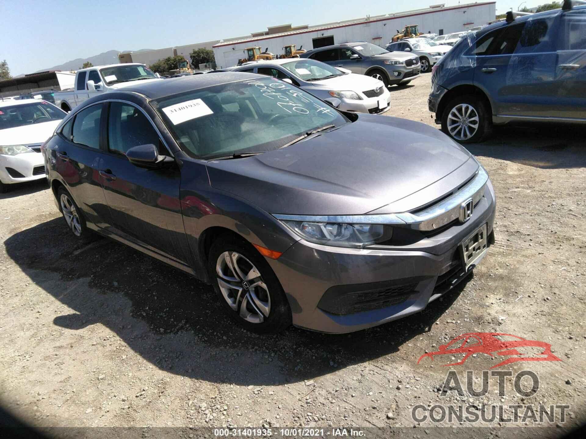 HONDA CIVIC SEDAN 2018 - 2HGFC2F53JH520806