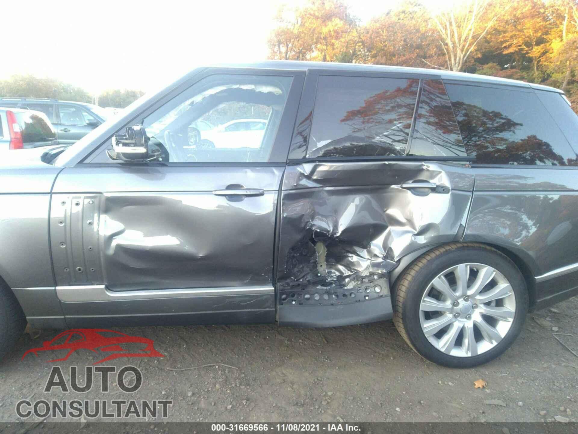 LAND ROVER RANGE ROVER 2016 - SALGS2EF1GA249146