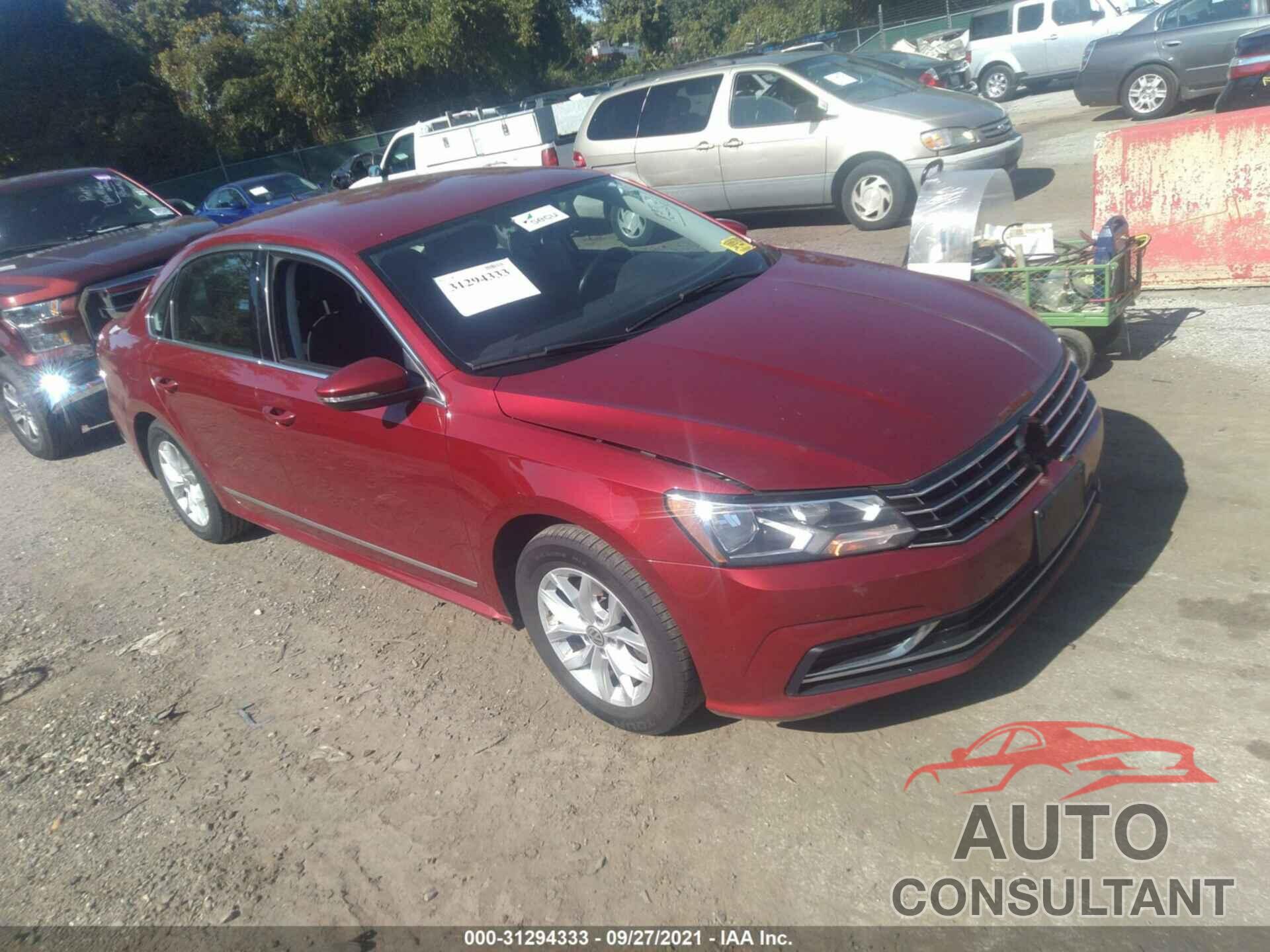 VOLKSWAGEN PASSAT 2016 - 1VWAT7A37GC058965