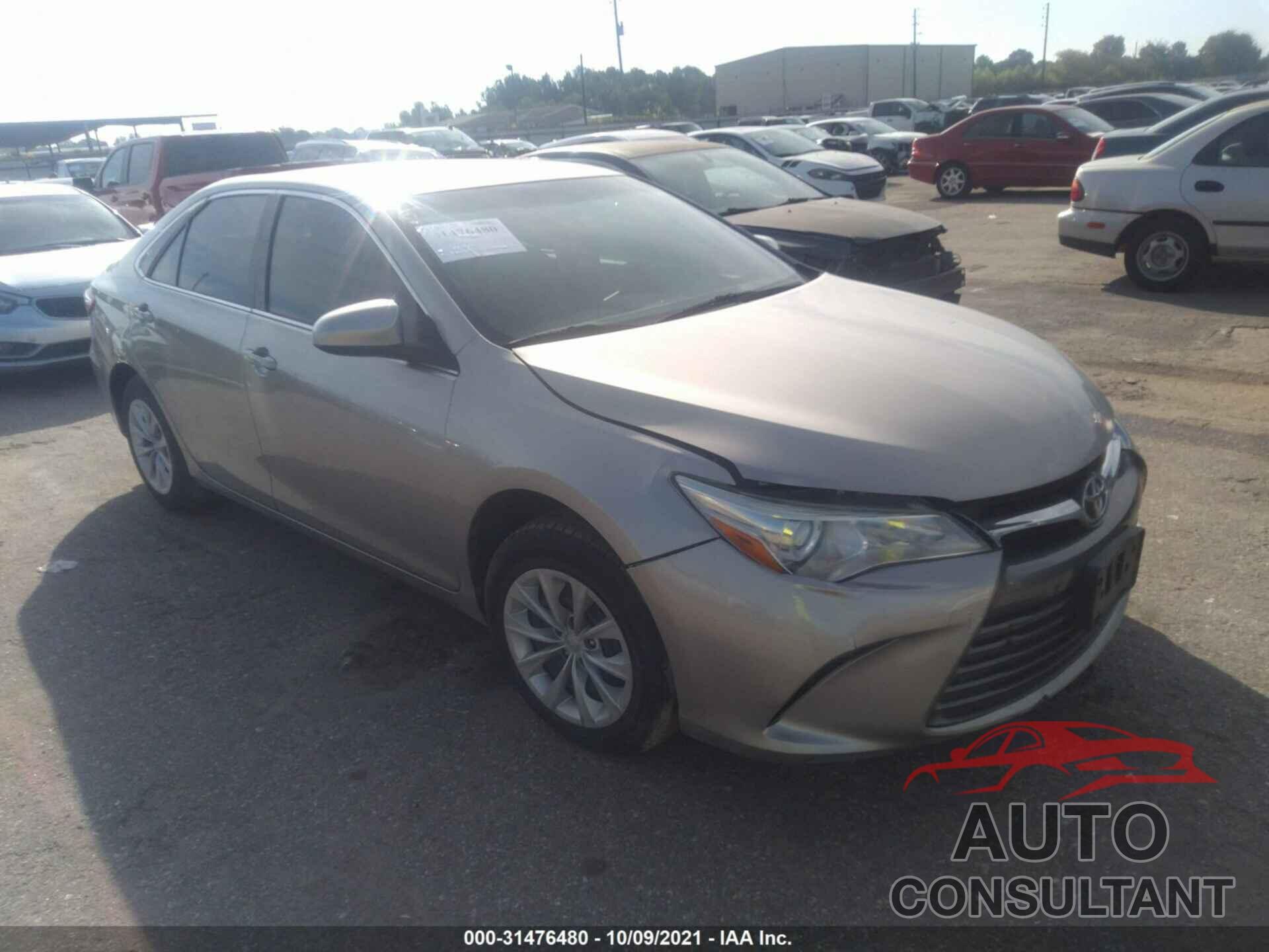 TOYOTA CAMRY 2016 - 4T4BF1FK4GR544043