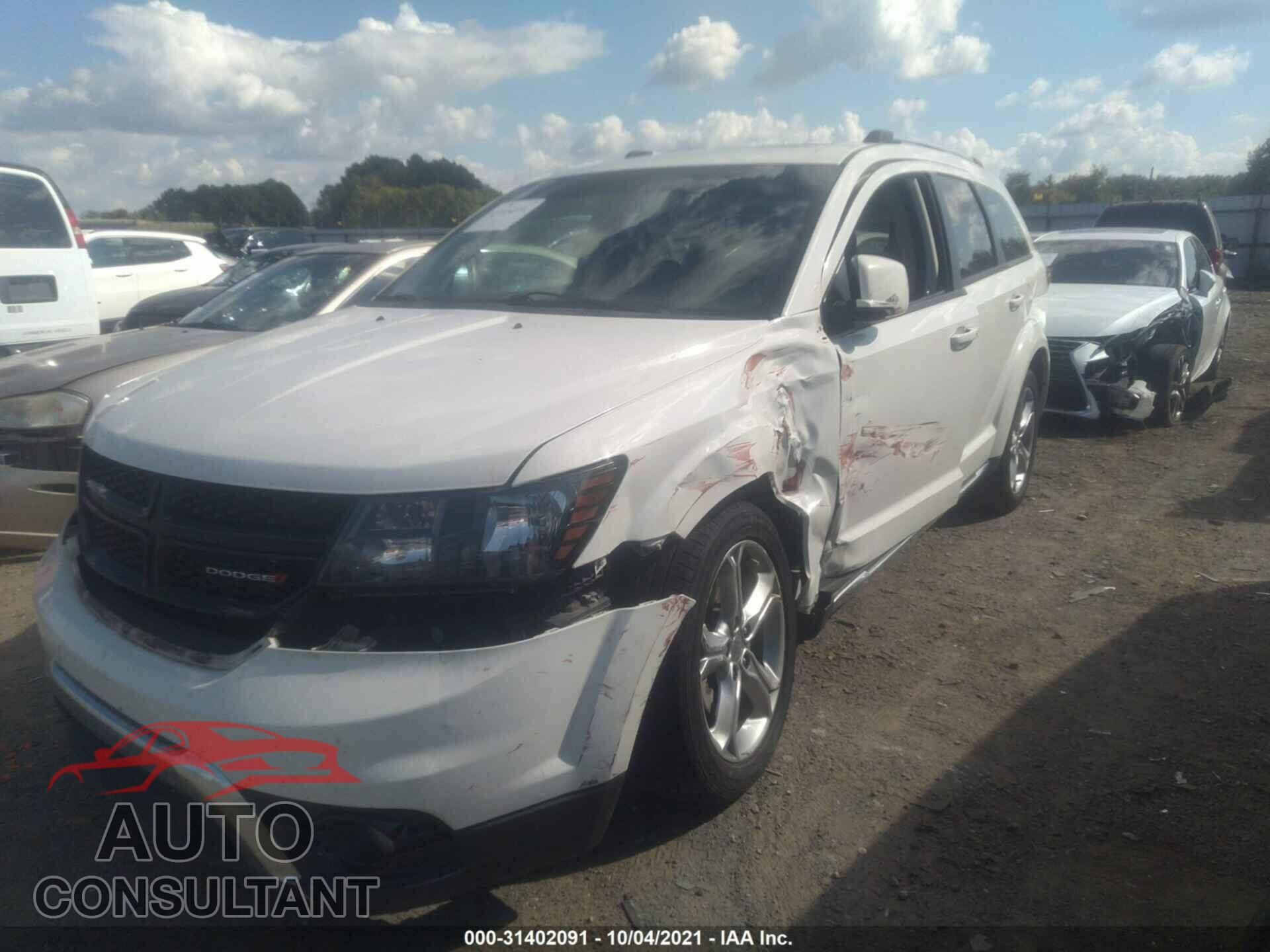 DODGE JOURNEY 2017 - 3C4PDCGG7HT554531