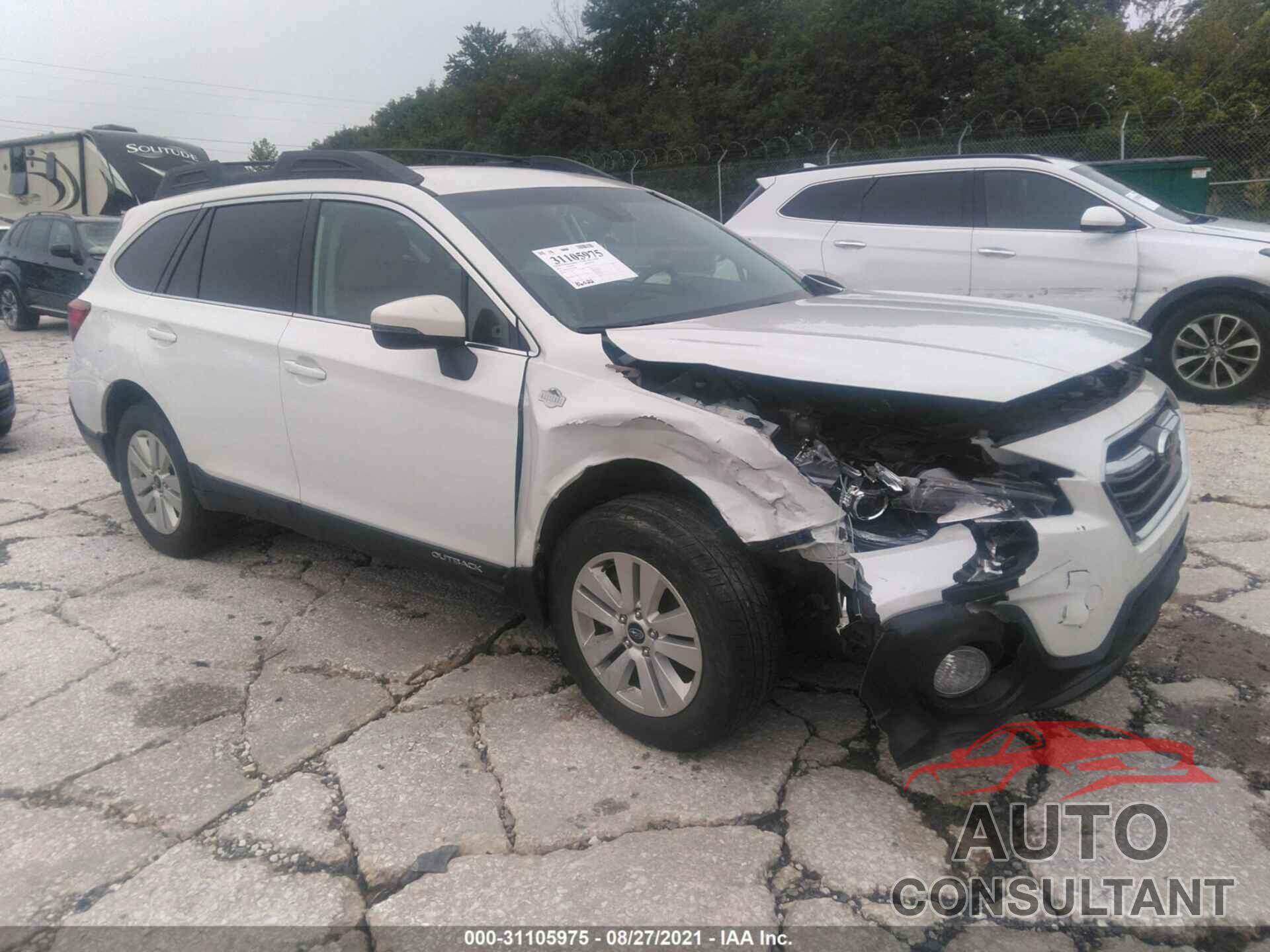 SUBARU OUTBACK 2019 - 4S4BSAFC8K3200809