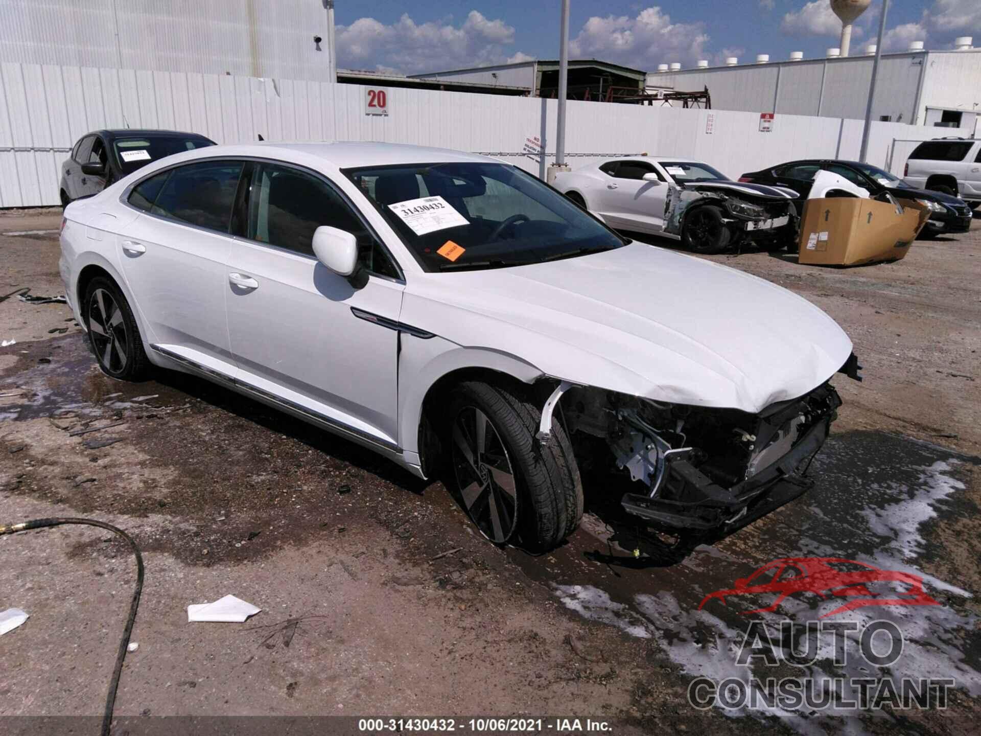 VOLKSWAGEN ARTEON 2021 - WVWAR7AN4ME003991