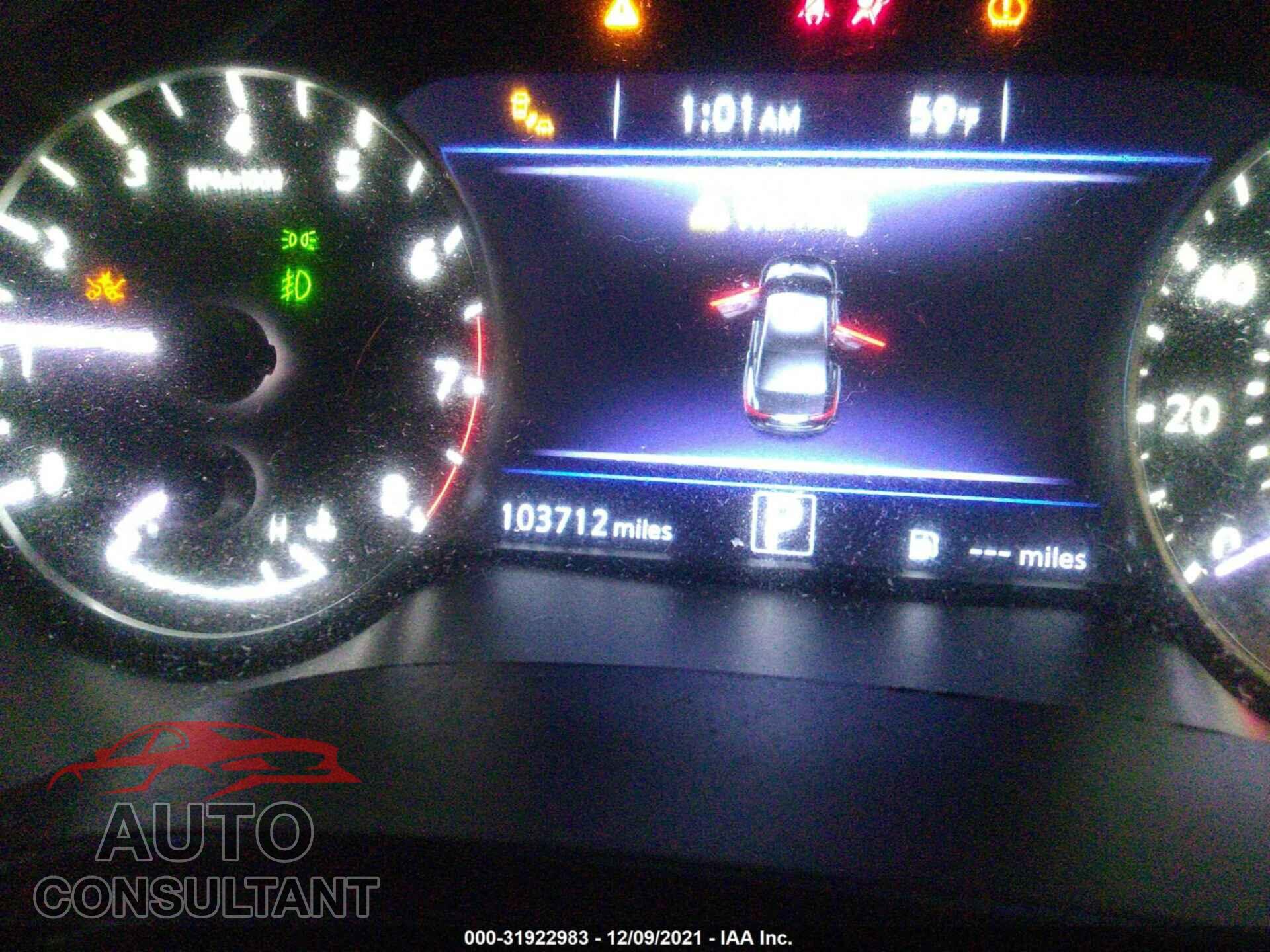 NISSAN MAXIMA 2017 - 1N4AA6AP0HC432491