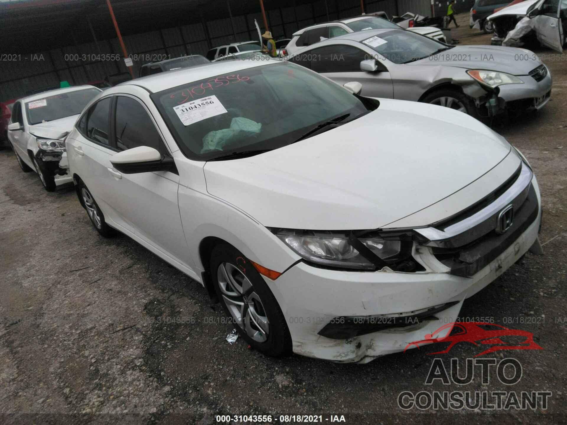 HONDA CIVIC SEDAN 2016 - 19XFC2F55GE032153