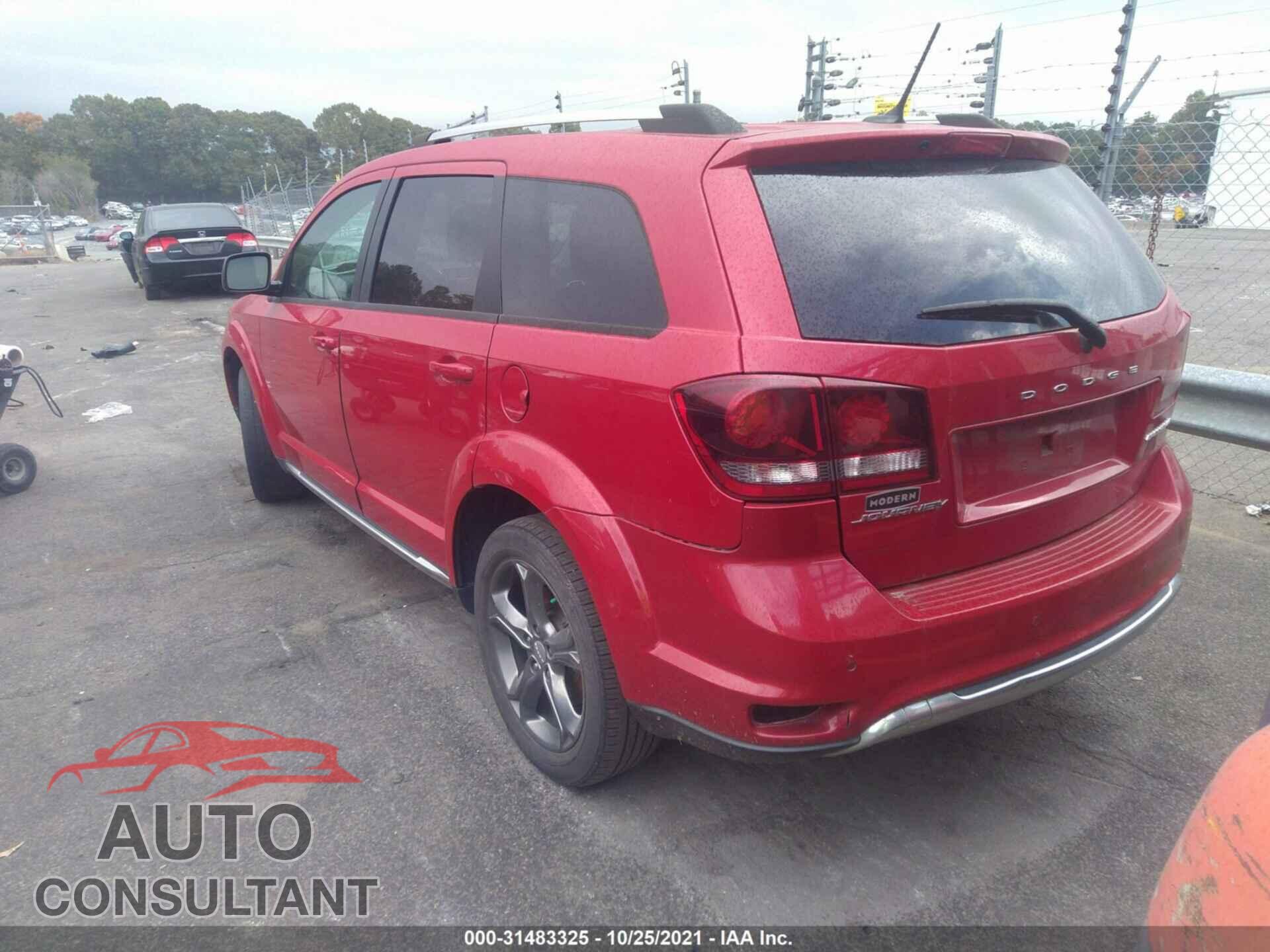 DODGE JOURNEY 2017 - 3C4PDCGB7HT545414