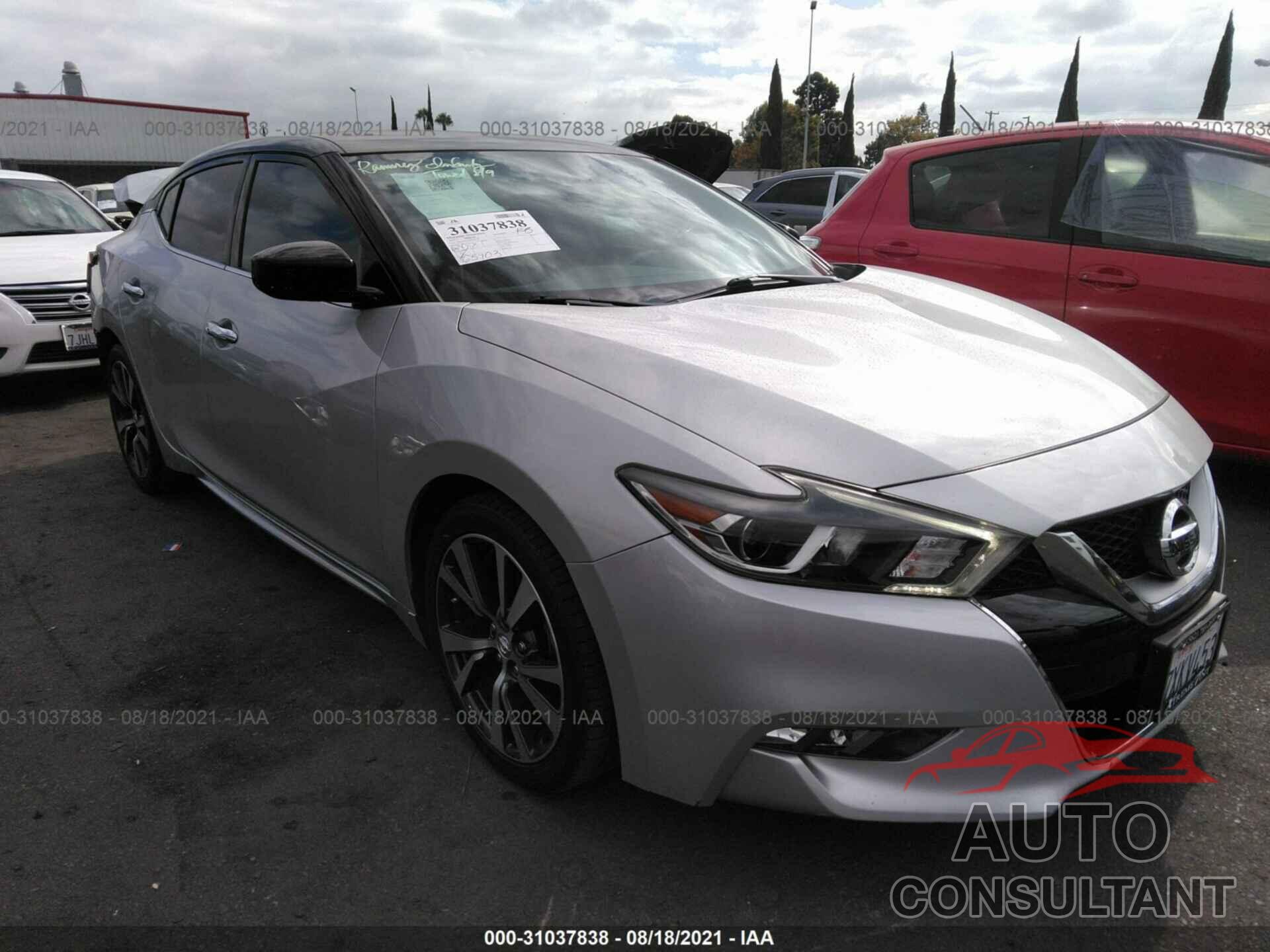 NISSAN MAXIMA 2017 - 1N4AA6AP4HC397731