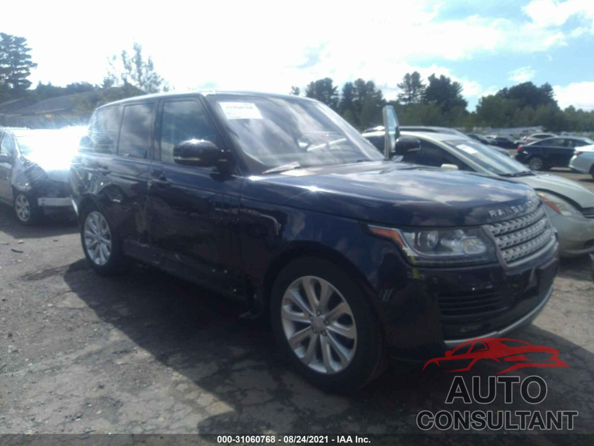 LAND ROVER RANGE ROVER 2016 - SALGS2KF4GA268343