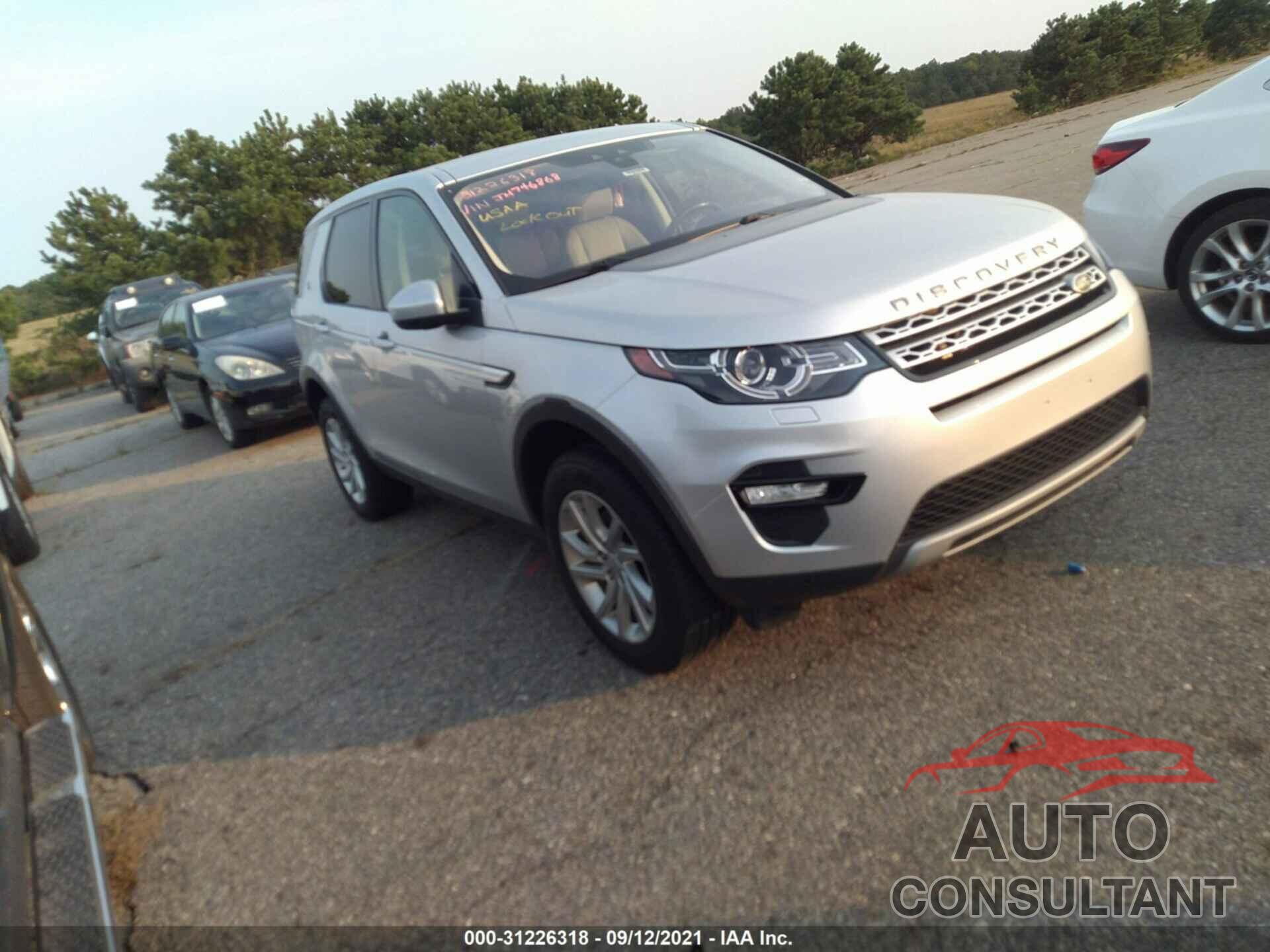 LAND ROVER DISCOVERY SPORT 2018 - SALCR2RXXJH746868