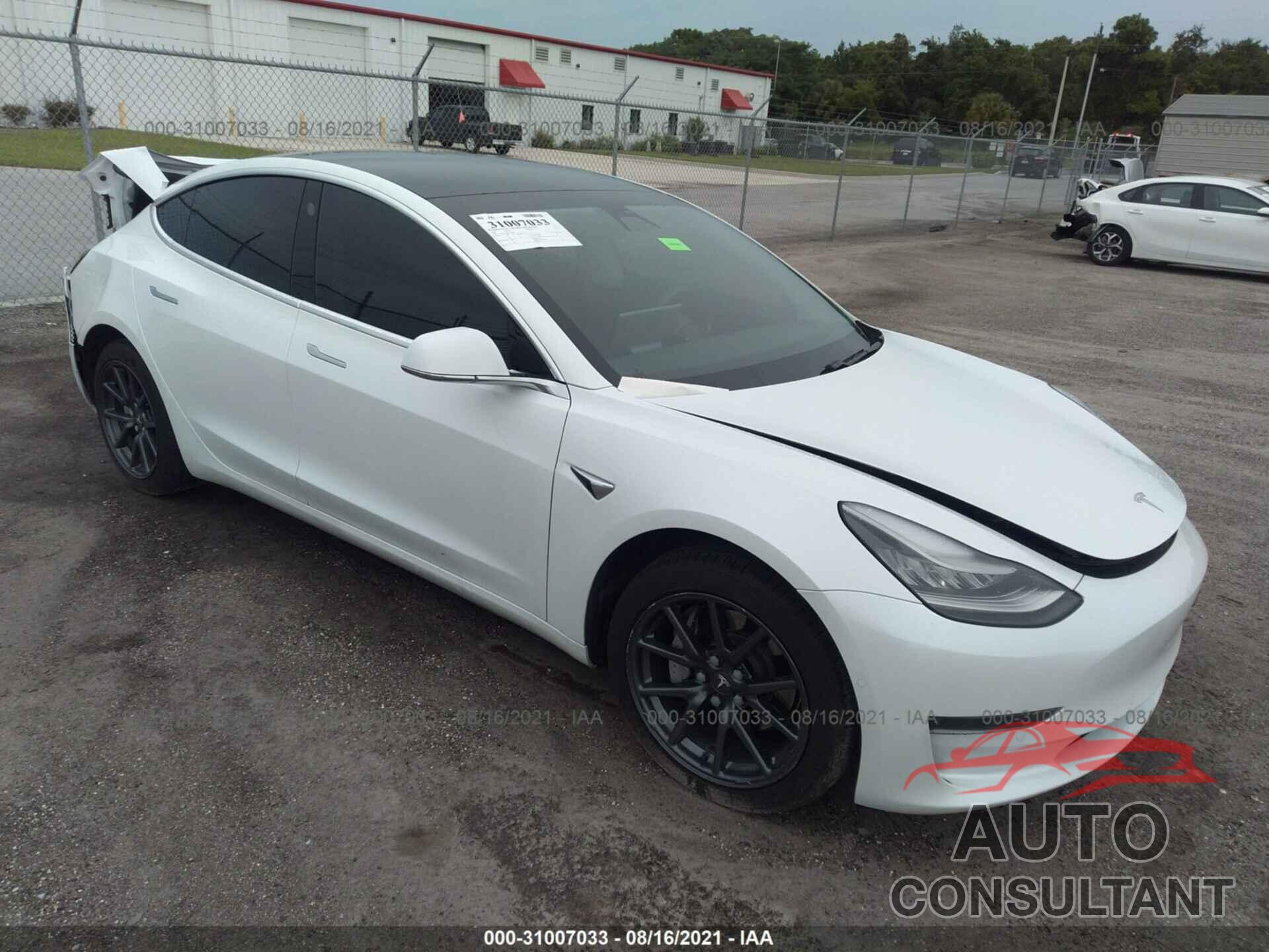 TESLA MODEL 3 2019 - 5YJ3E1EA3KF483204