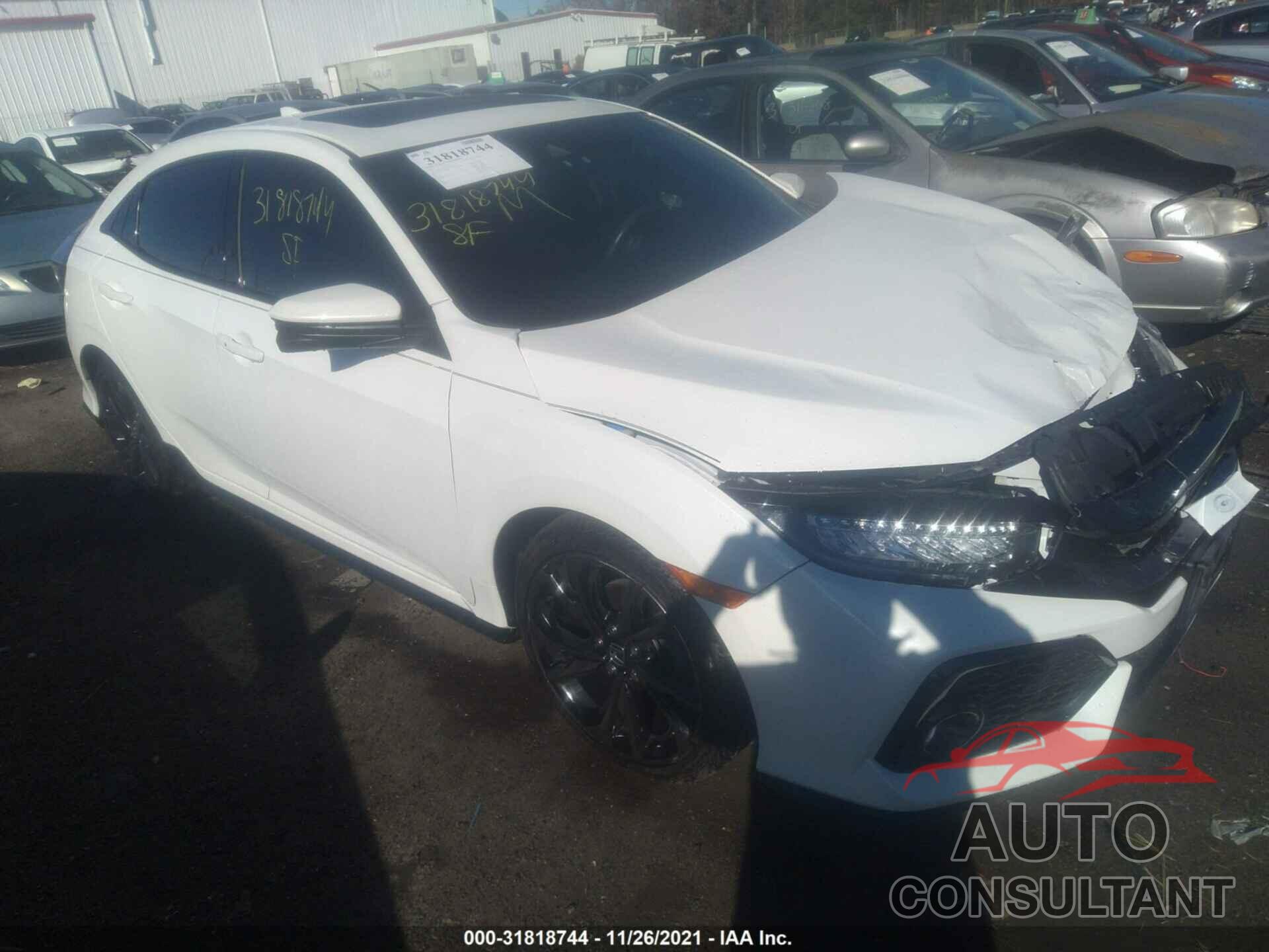 HONDA CIVIC HATCHBACK 2019 - SHHFK7H97KU420700