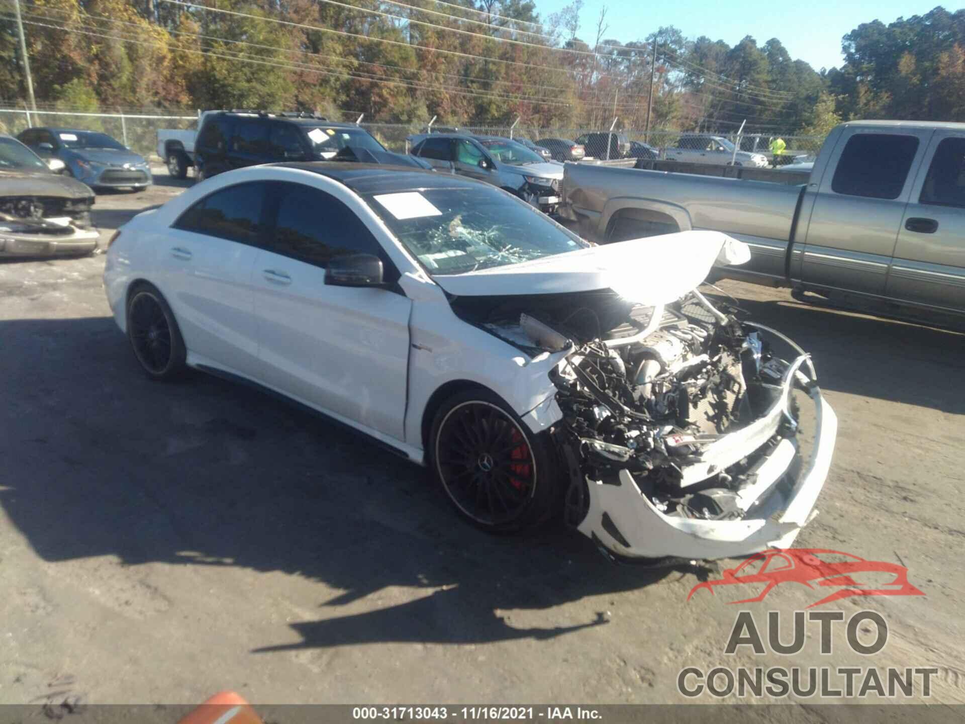 MERCEDES-BENZ CLA 2017 - WDDSJ5CB9HN439217
