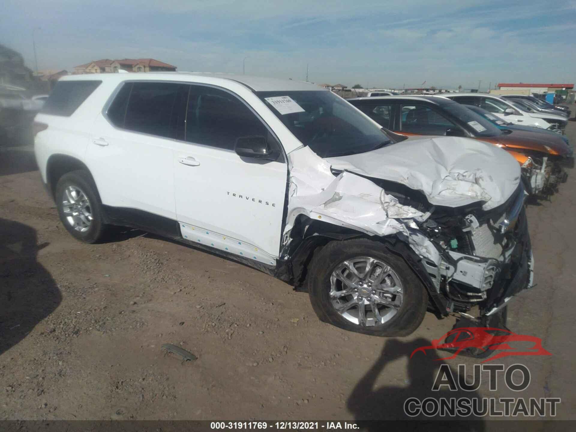 CHEVROLET TRAVERSE 2021 - 1GNERFKW9MJ247931
