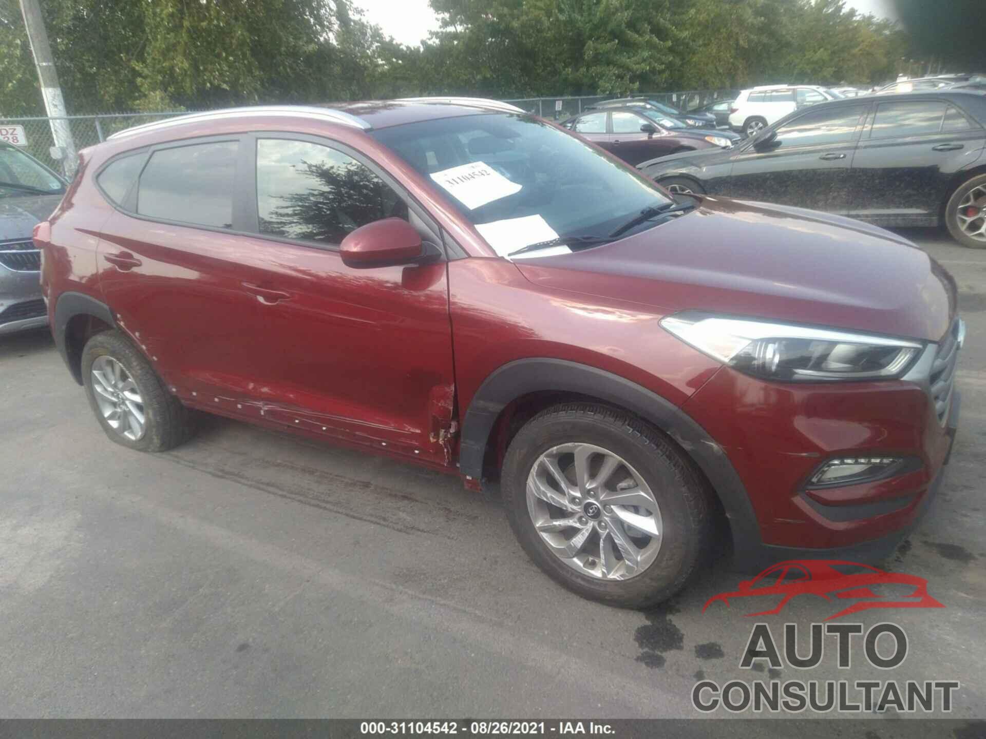 HYUNDAI TUCSON 2018 - KM8J3CA43JU823817