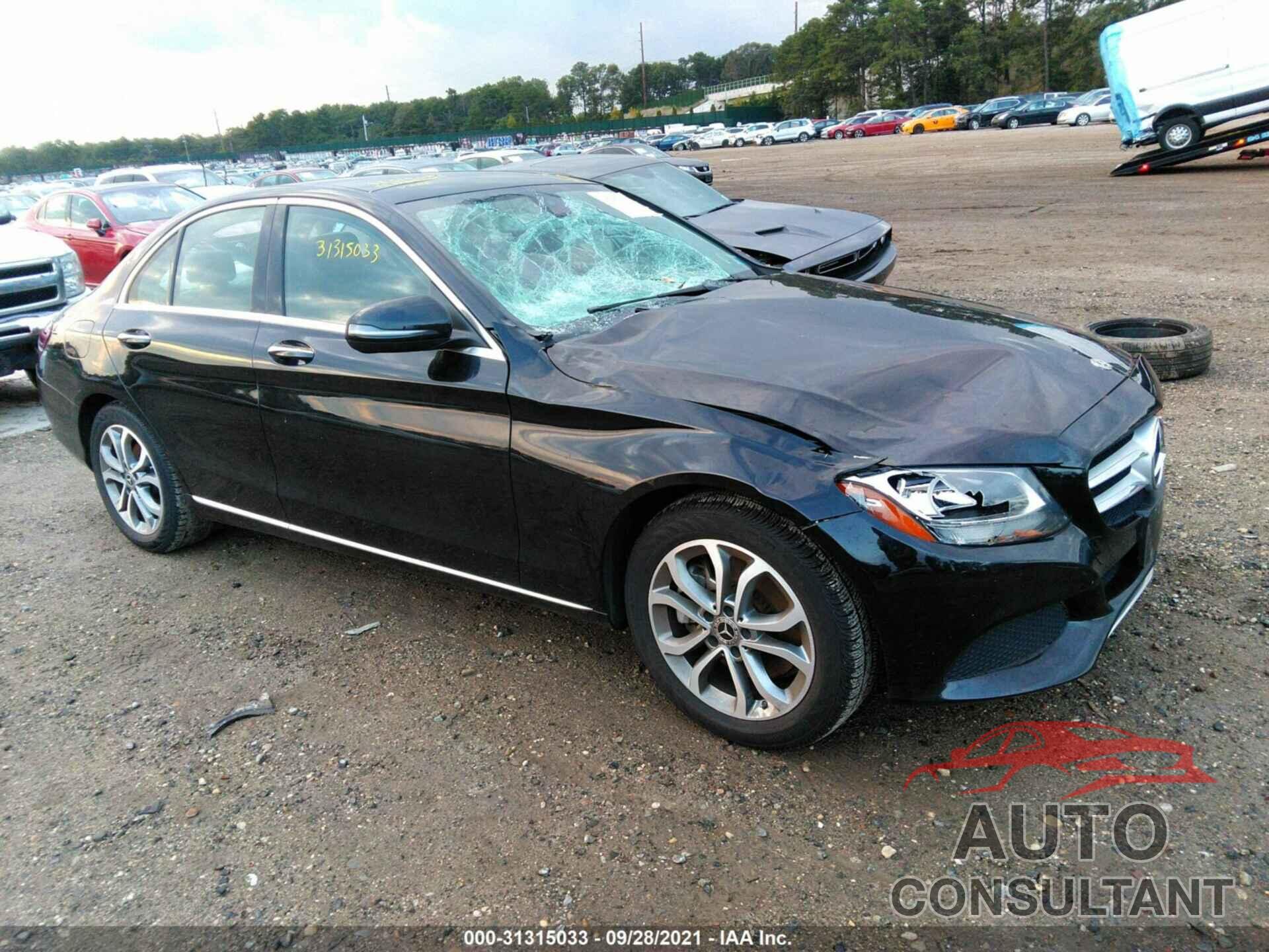 MERCEDES-BENZ C-CLASS 2018 - WDDWF4KB5JR343792
