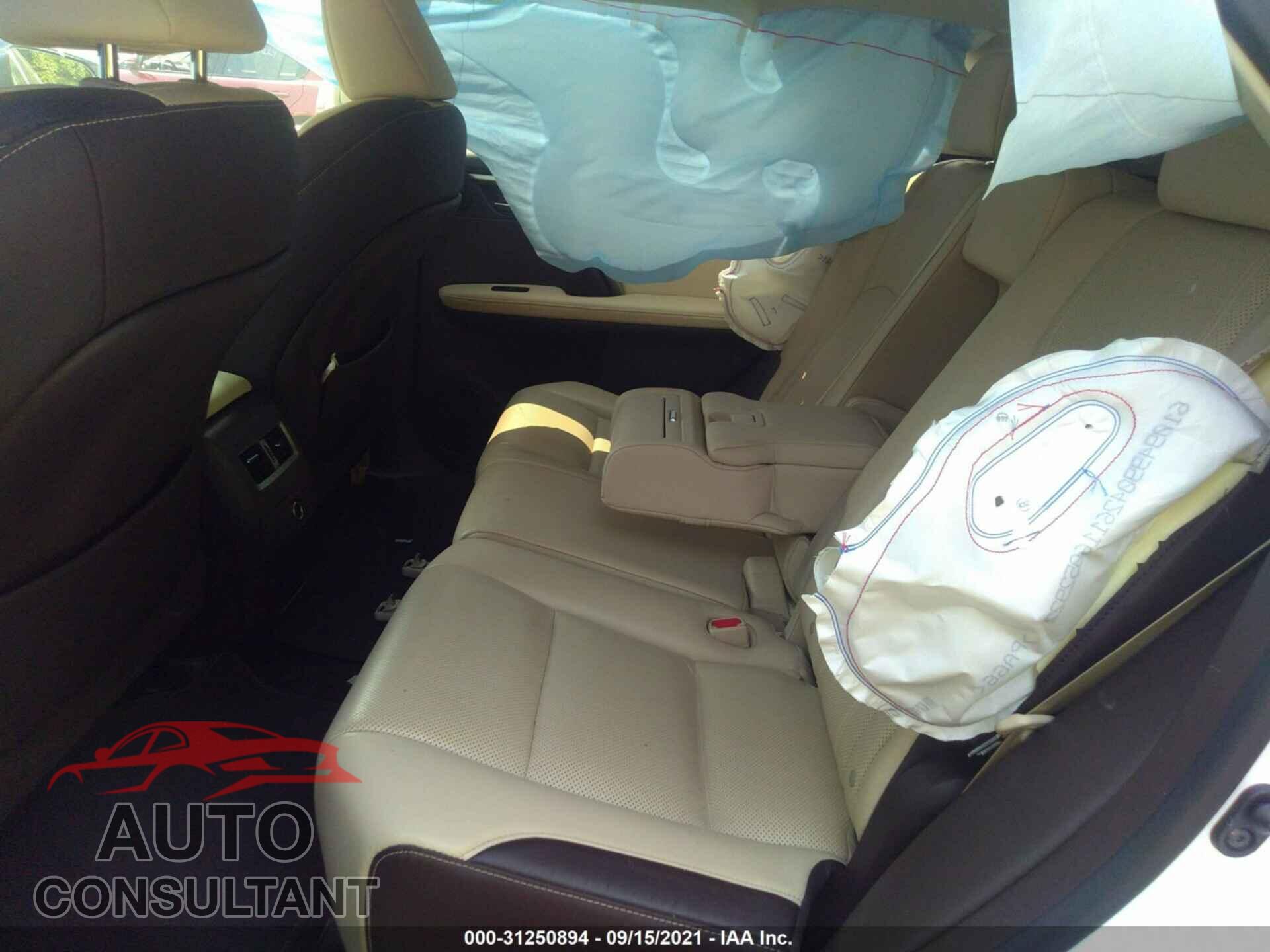 LEXUS RX 2017 - 2T2BZMCA2HC063706