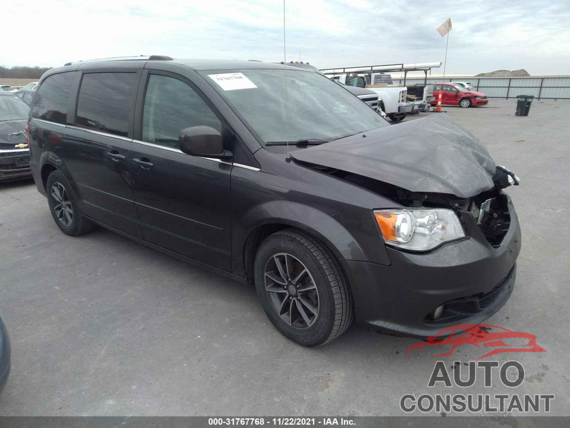 DODGE GRAND CARAVAN 2017 - 2C4RDGCG0HR554119