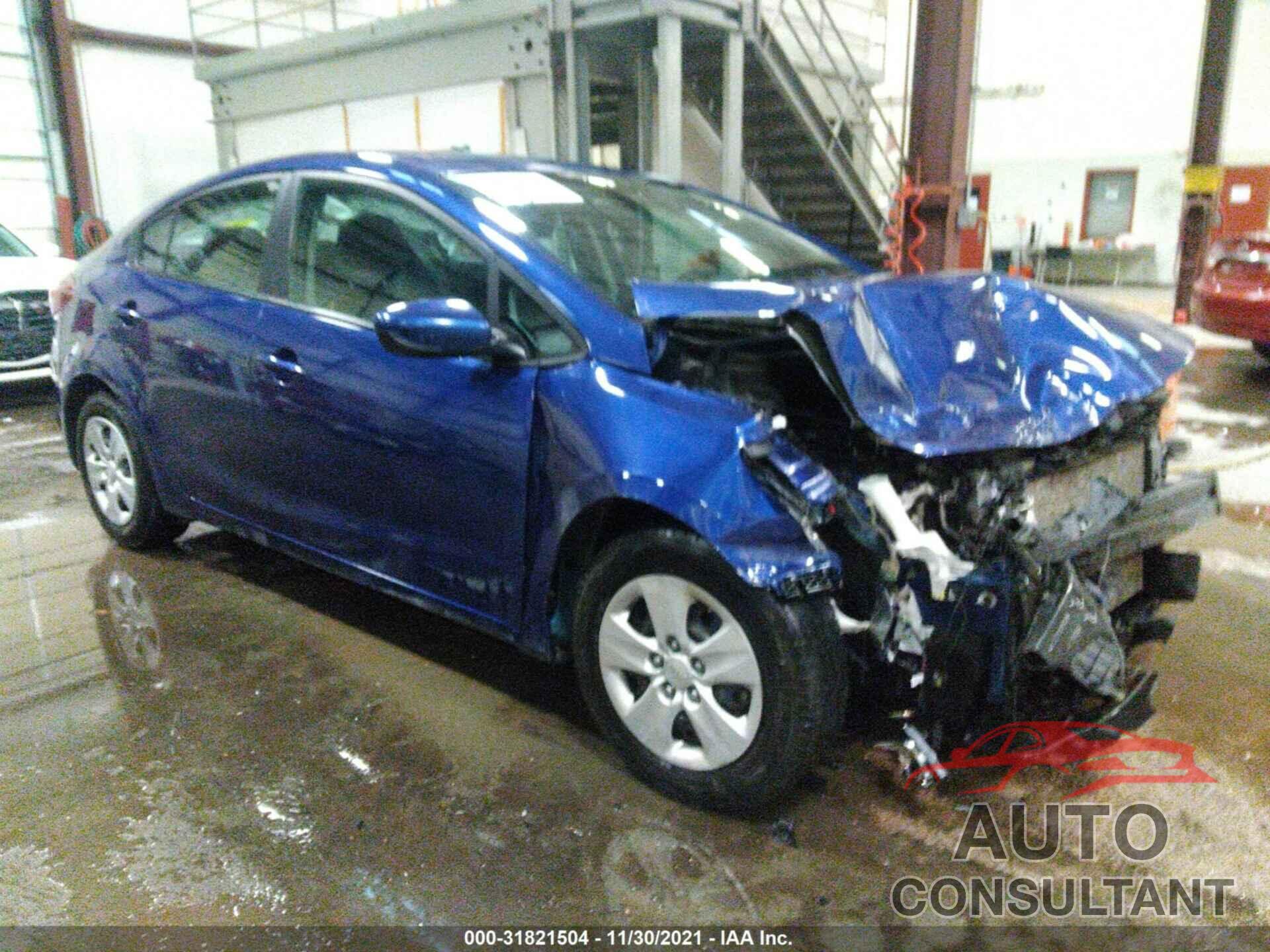 KIA FORTE 2017 - 3KPFK4A73HE089105