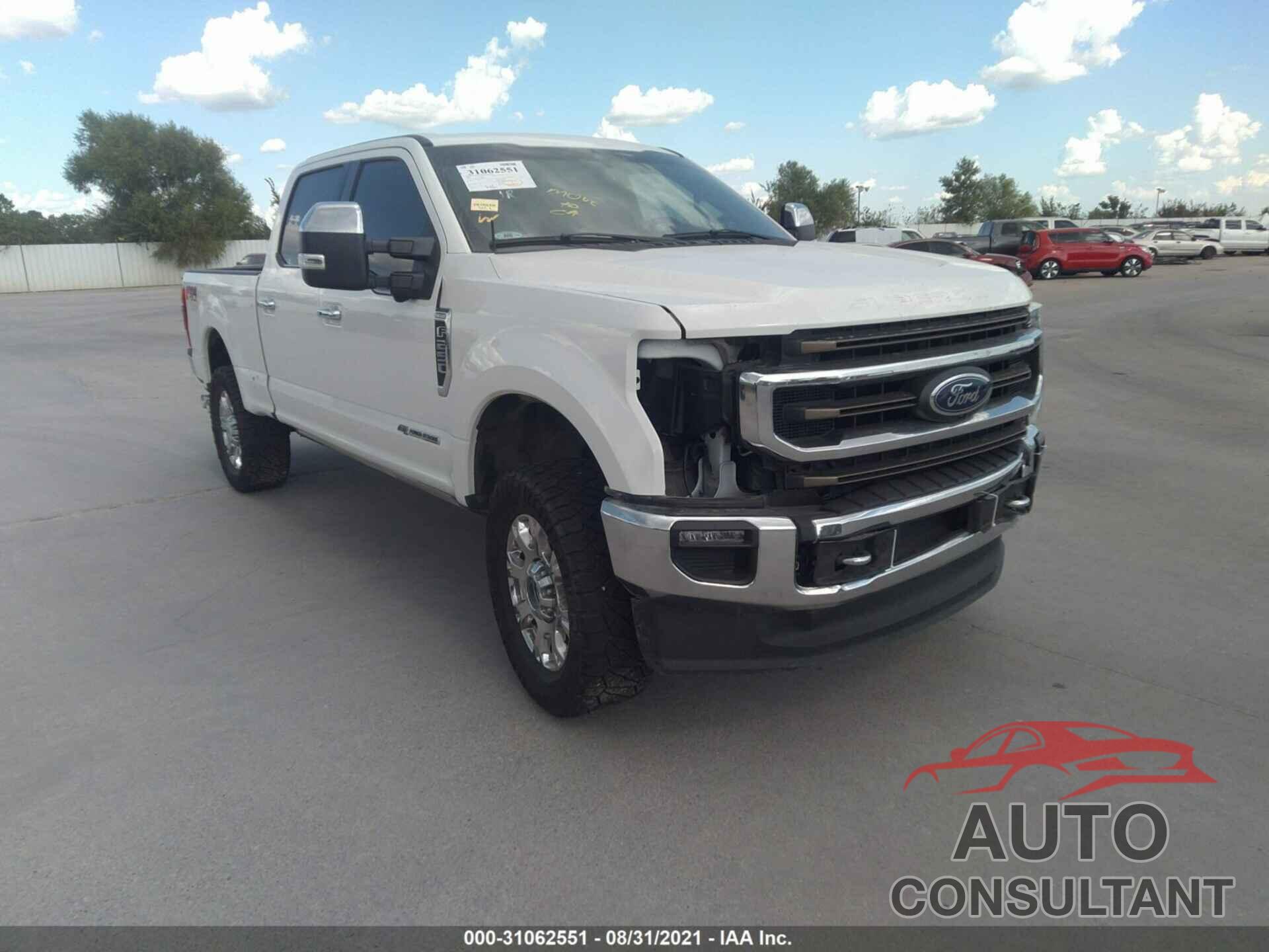 FORD SUPER DUTY F-250 SRW 2020 - 1FT7W2BT4LEE68207