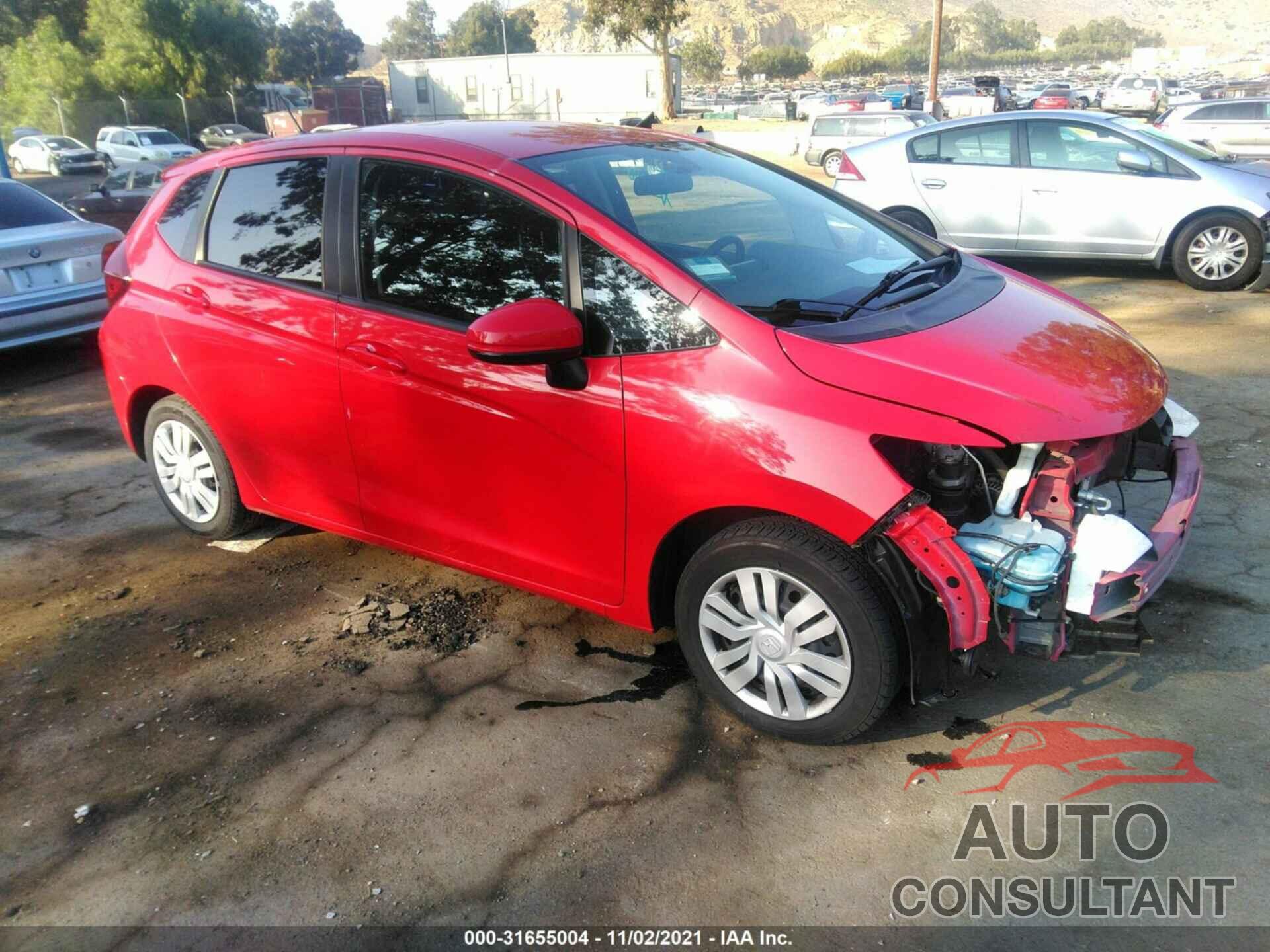 HONDA FIT 2016 - JHMGK5H53GX027022