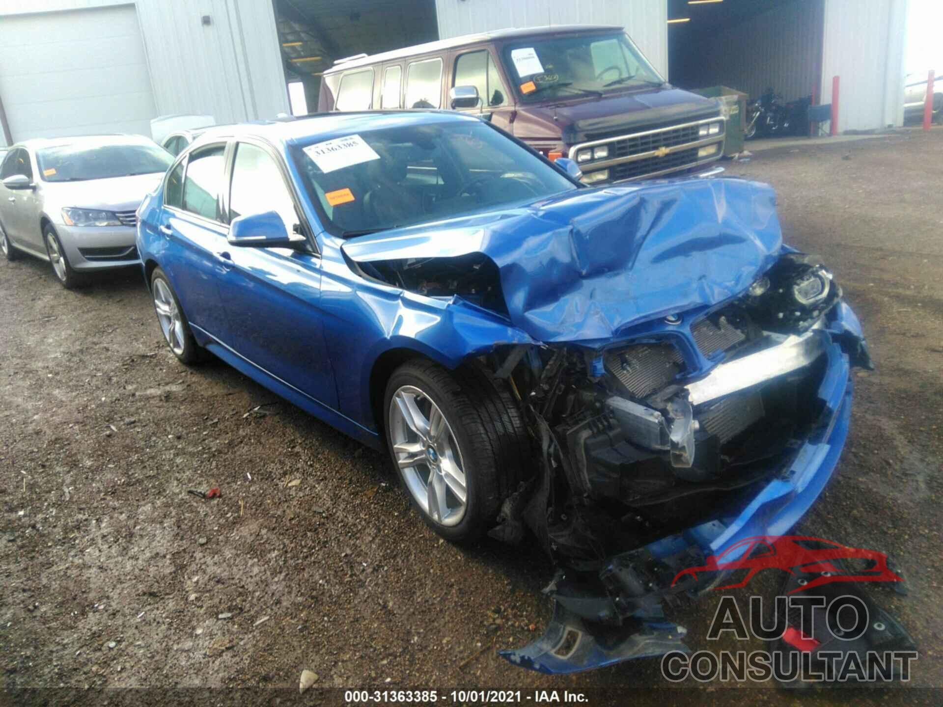 BMW 3 SERIES 2016 - WBA8E3G59GNT75404