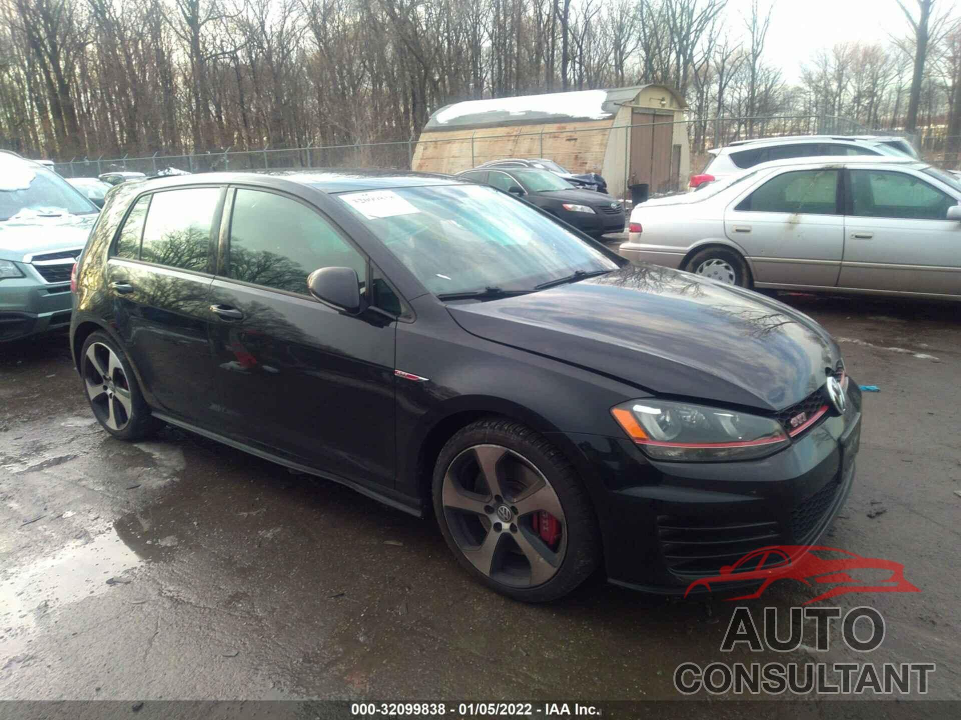 VOLKSWAGEN GOLF GTI 2017 - 3VW547AU9HM074172