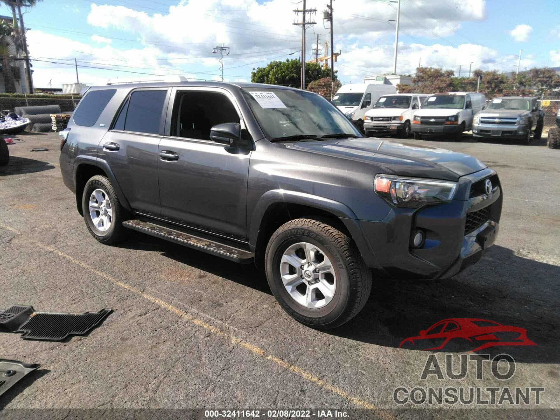 TOYOTA 4RUNNER 2018 - JTEZU5JR8J5187767