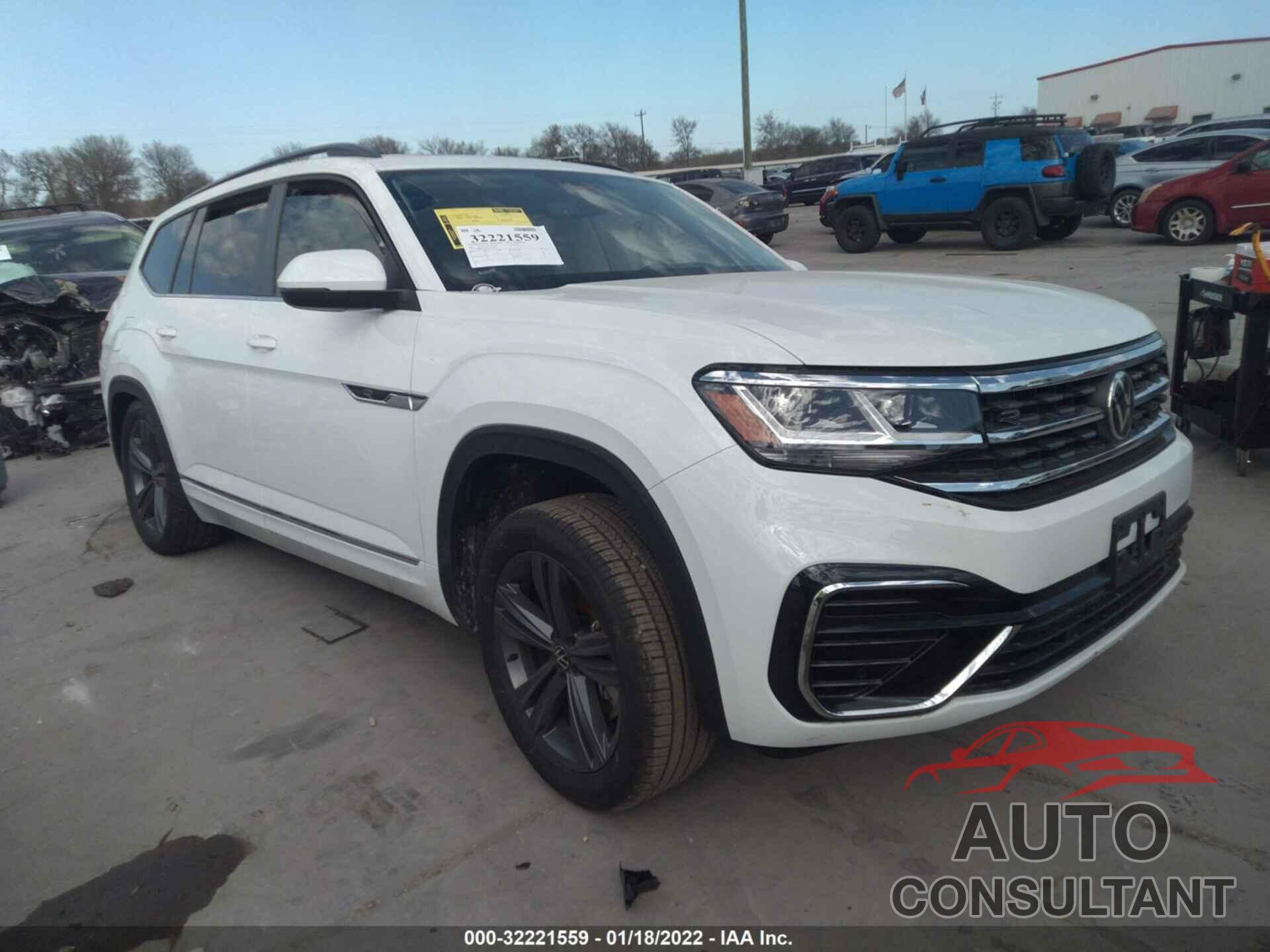 VOLKSWAGEN ATLAS 2021 - 1V2RR2CA5MC611433