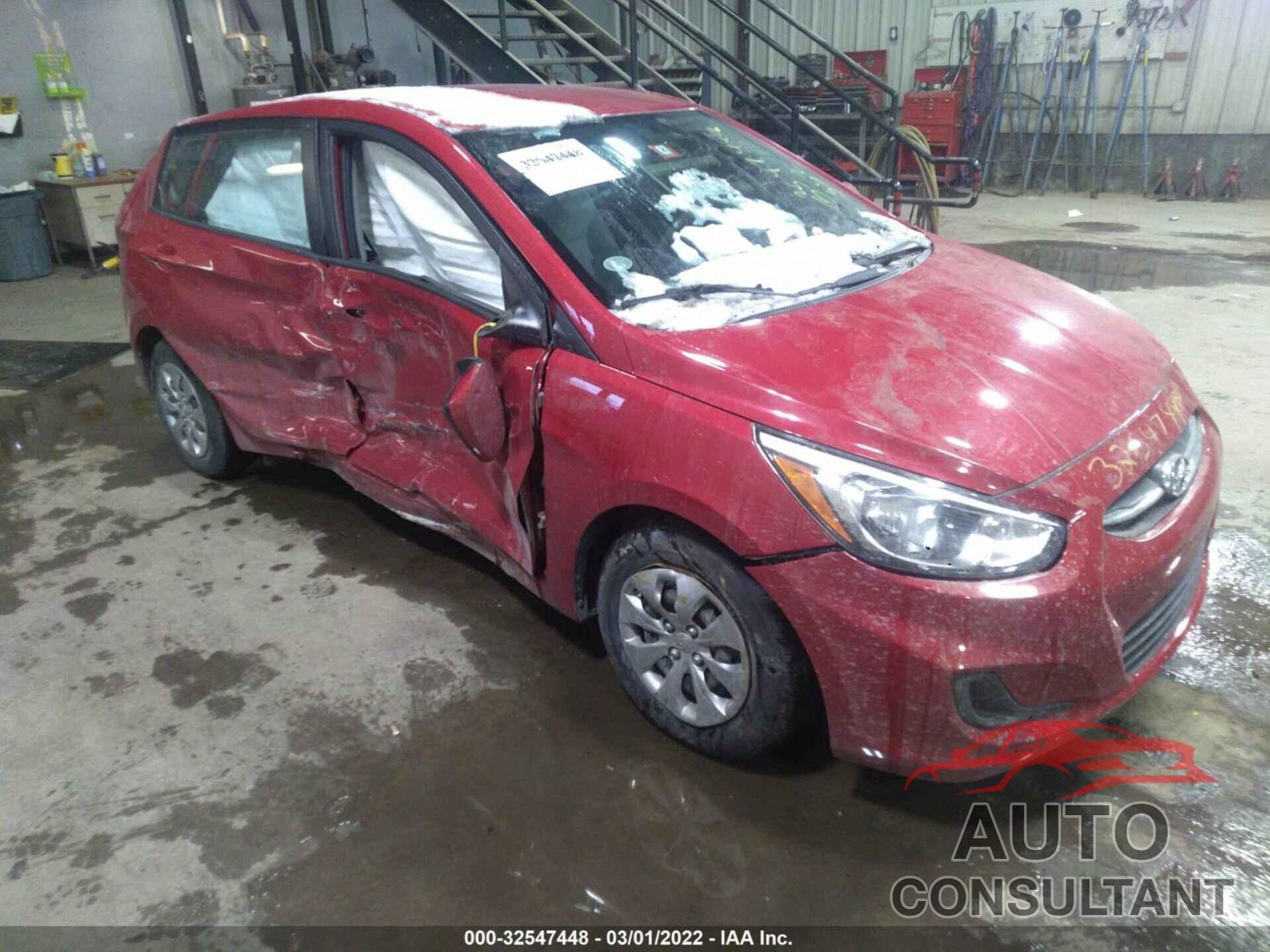 HYUNDAI ACCENT 2017 - KMHCT5AE1HU315725