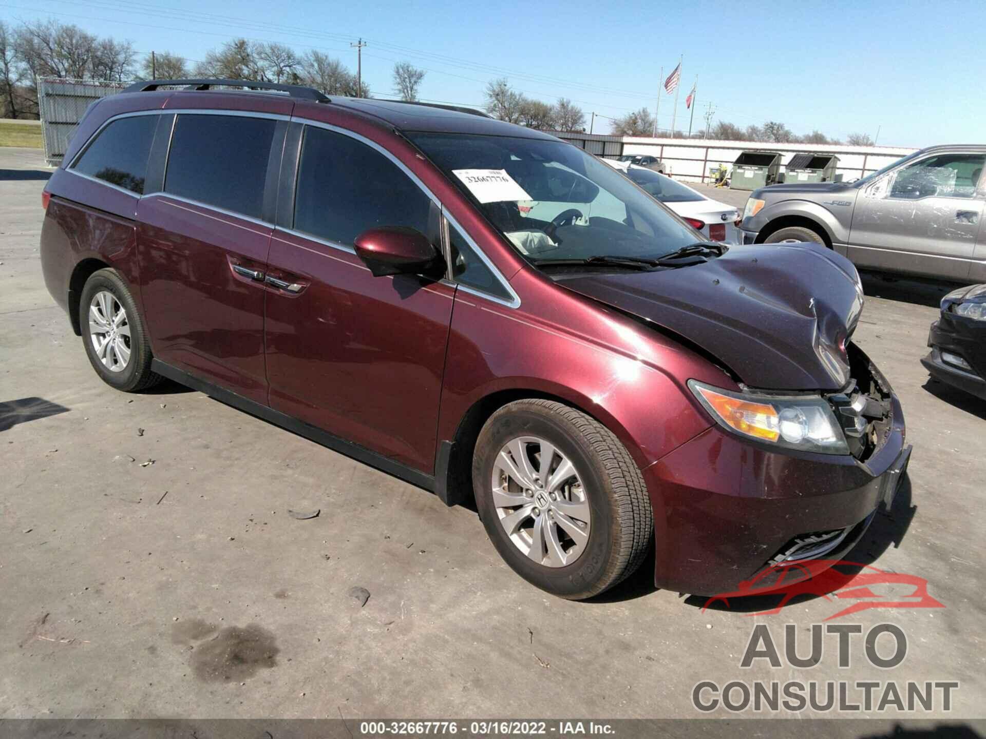 HONDA ODYSSEY 2016 - 5FNRL5H6XGB056639