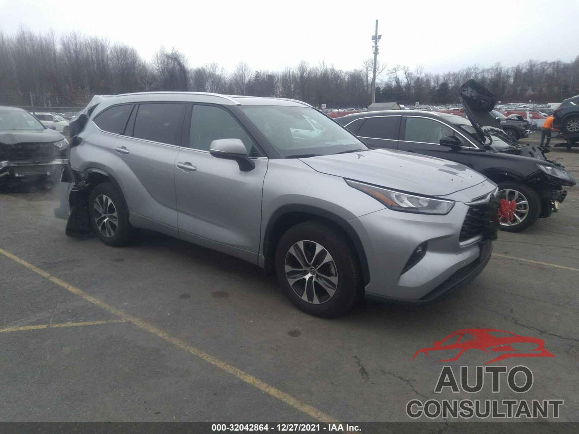 TOYOTA HIGHLANDER 2020 - 5TDGZRBH2LS055207