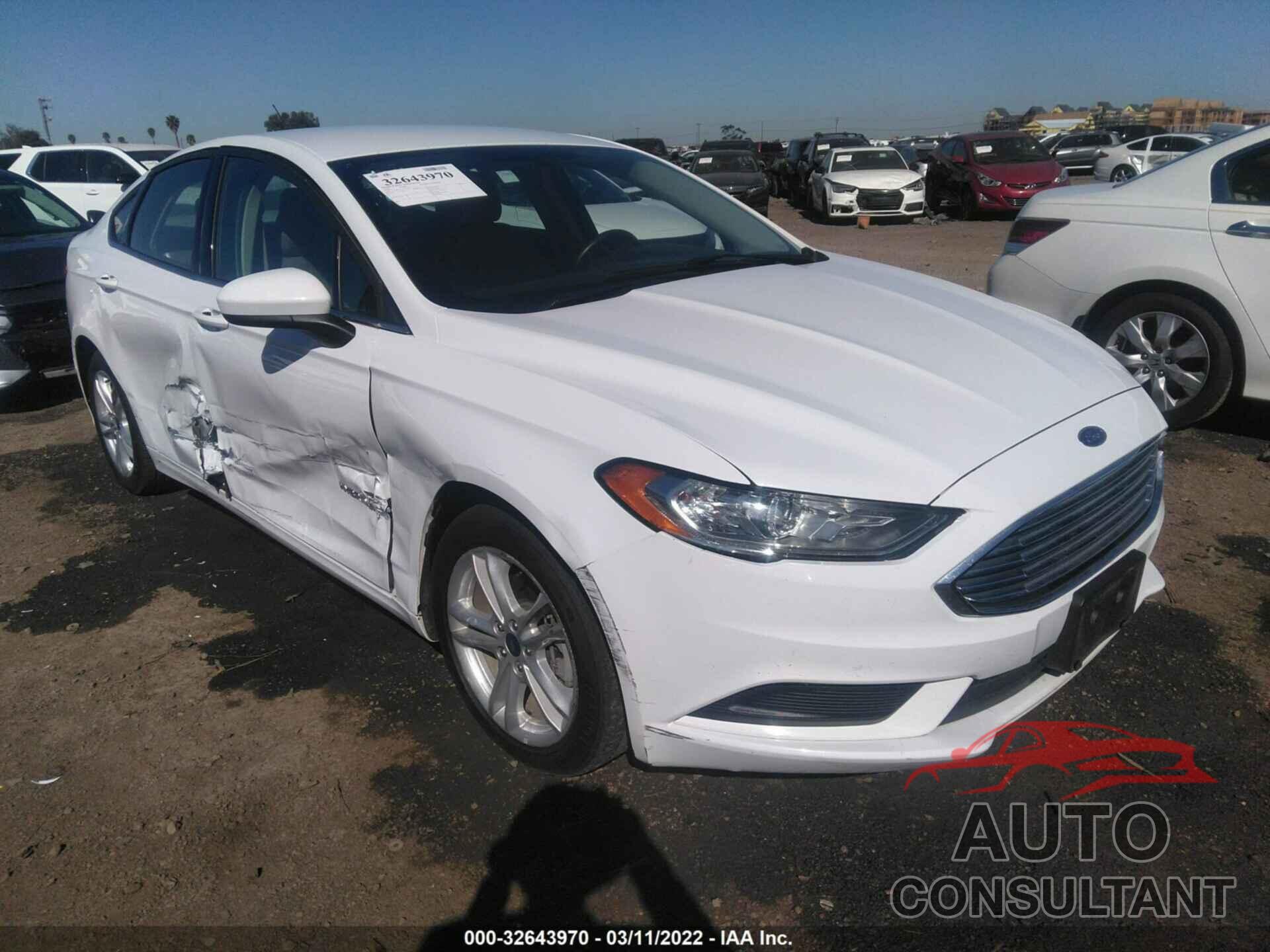 FORD FUSION HYBRID 2018 - 3FA6P0LU5JR221816