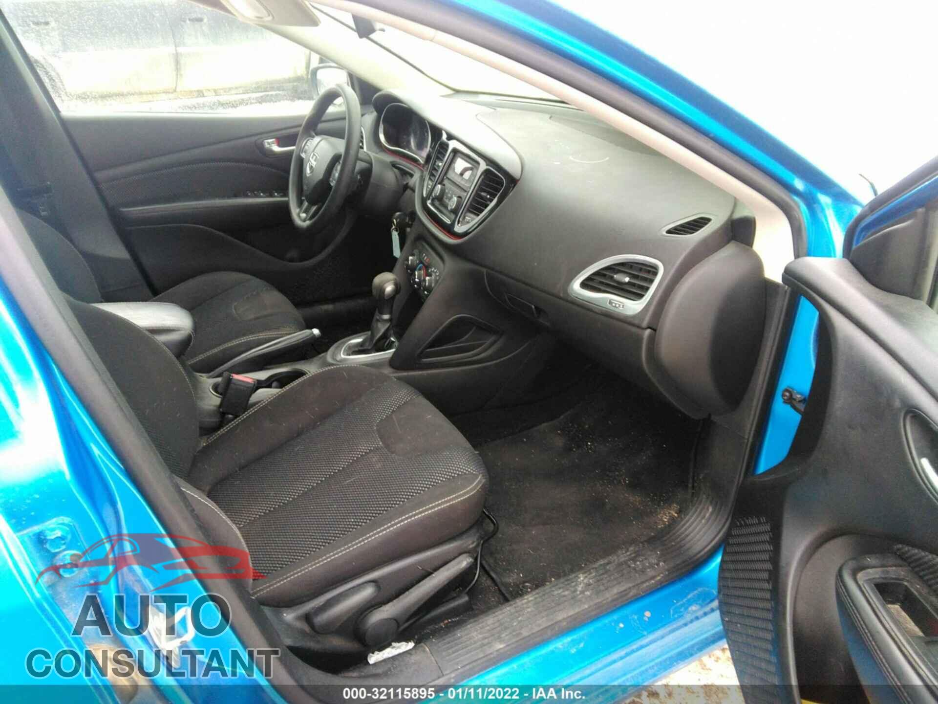 DODGE DART 2016 - 1C3CDFBB5GD609787