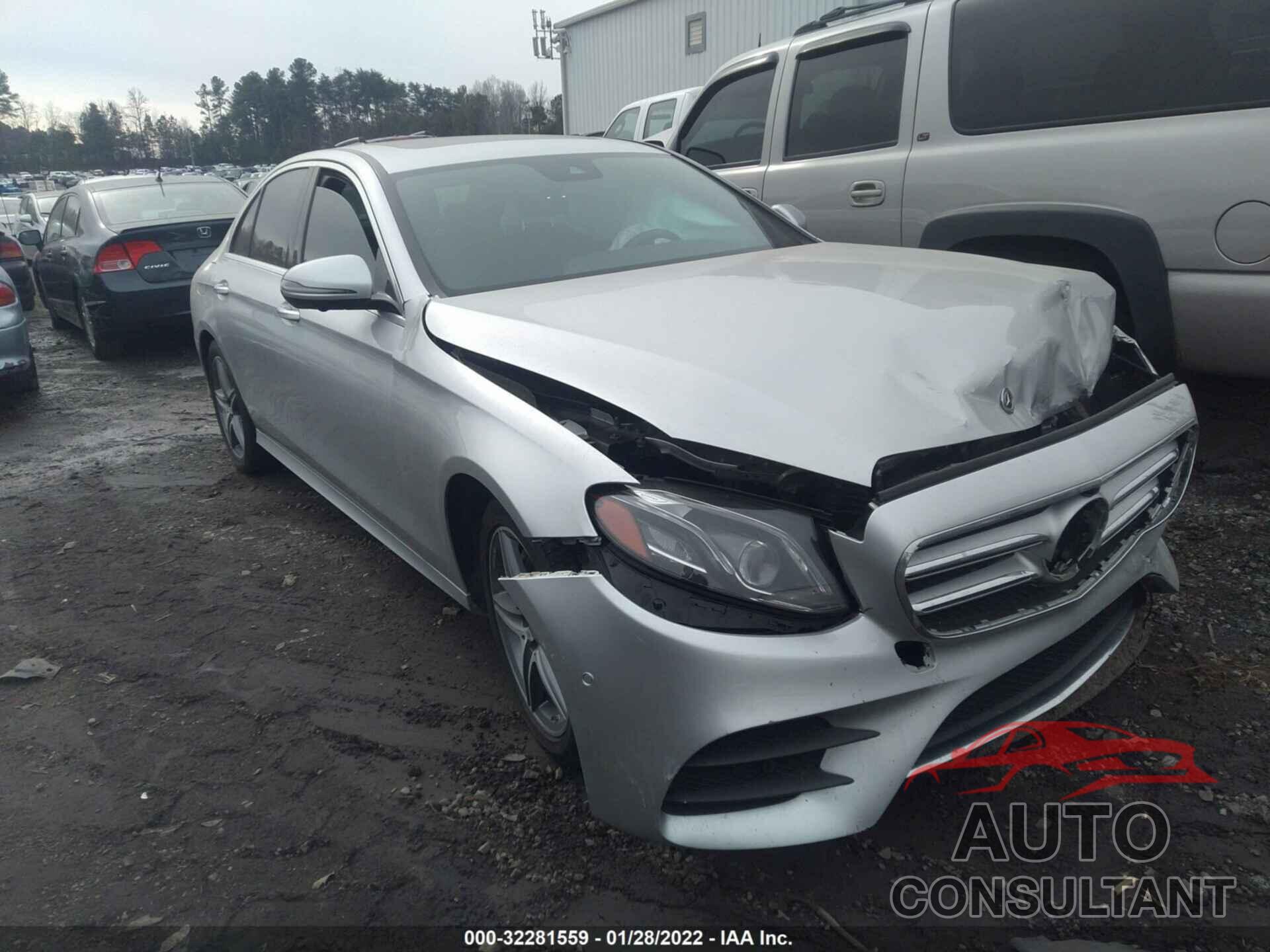 MERCEDES-BENZ E-CLASS 2019 - WDDZF4JB0KA515483