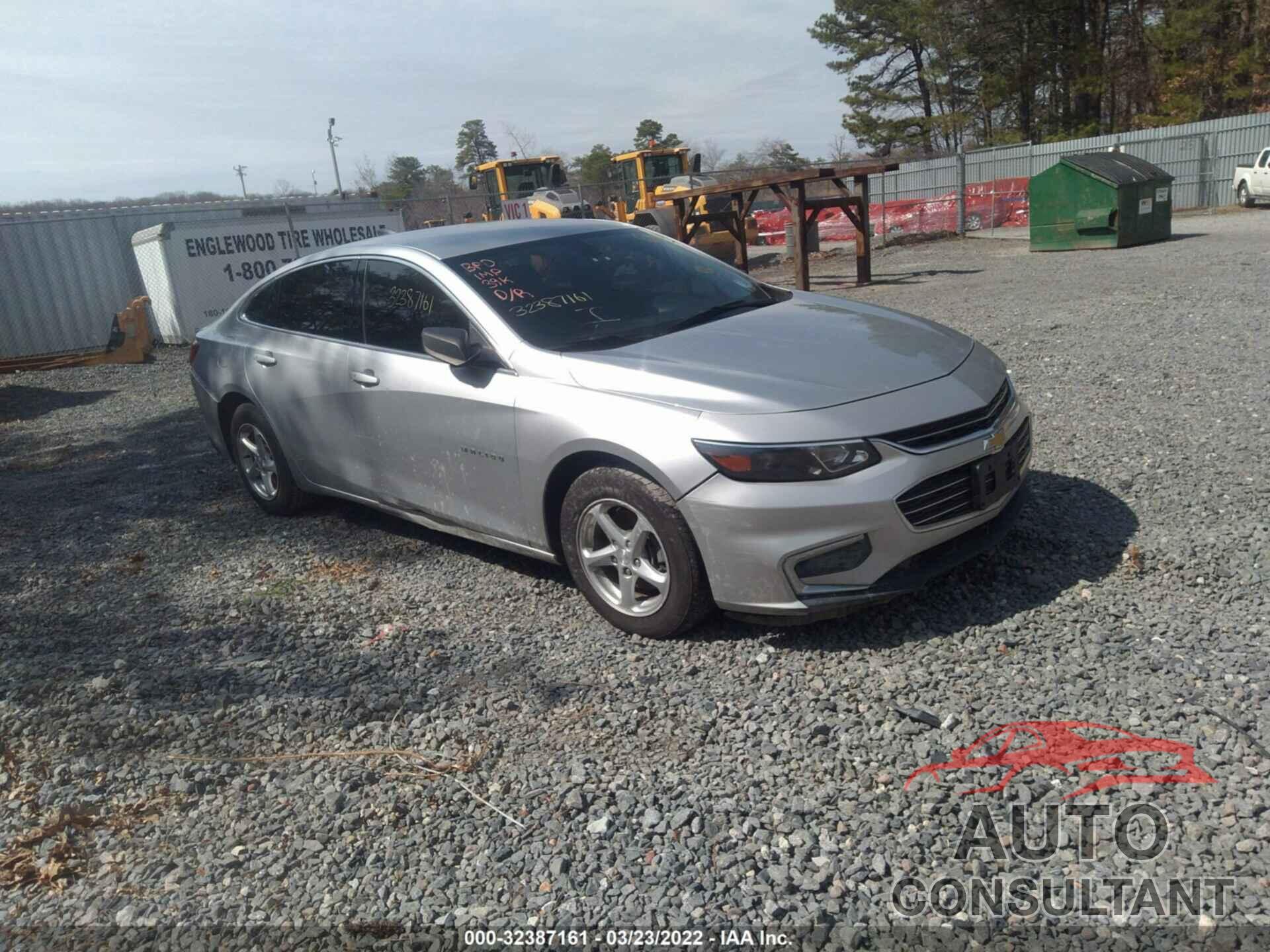 CHEVROLET MALIBU 2017 - 1G1ZB5ST9HF292805