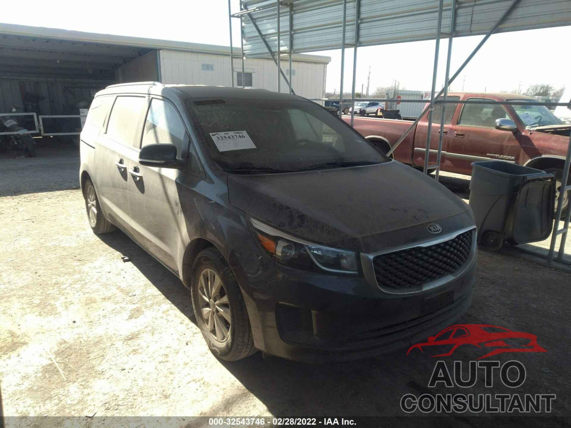 KIA SEDONA 2016 - KNDMB5C15G6116394