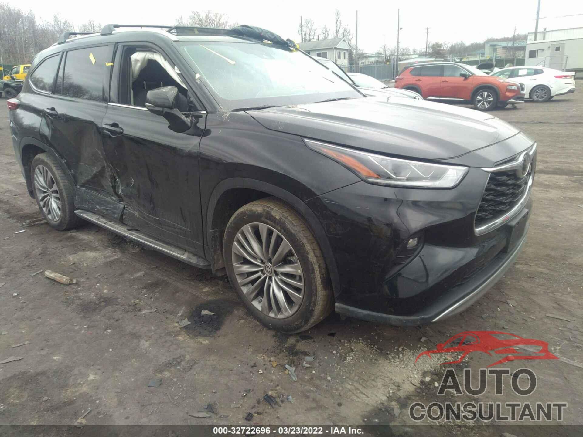 TOYOTA HIGHLANDER 2021 - 5TDFZRBH7MS093884