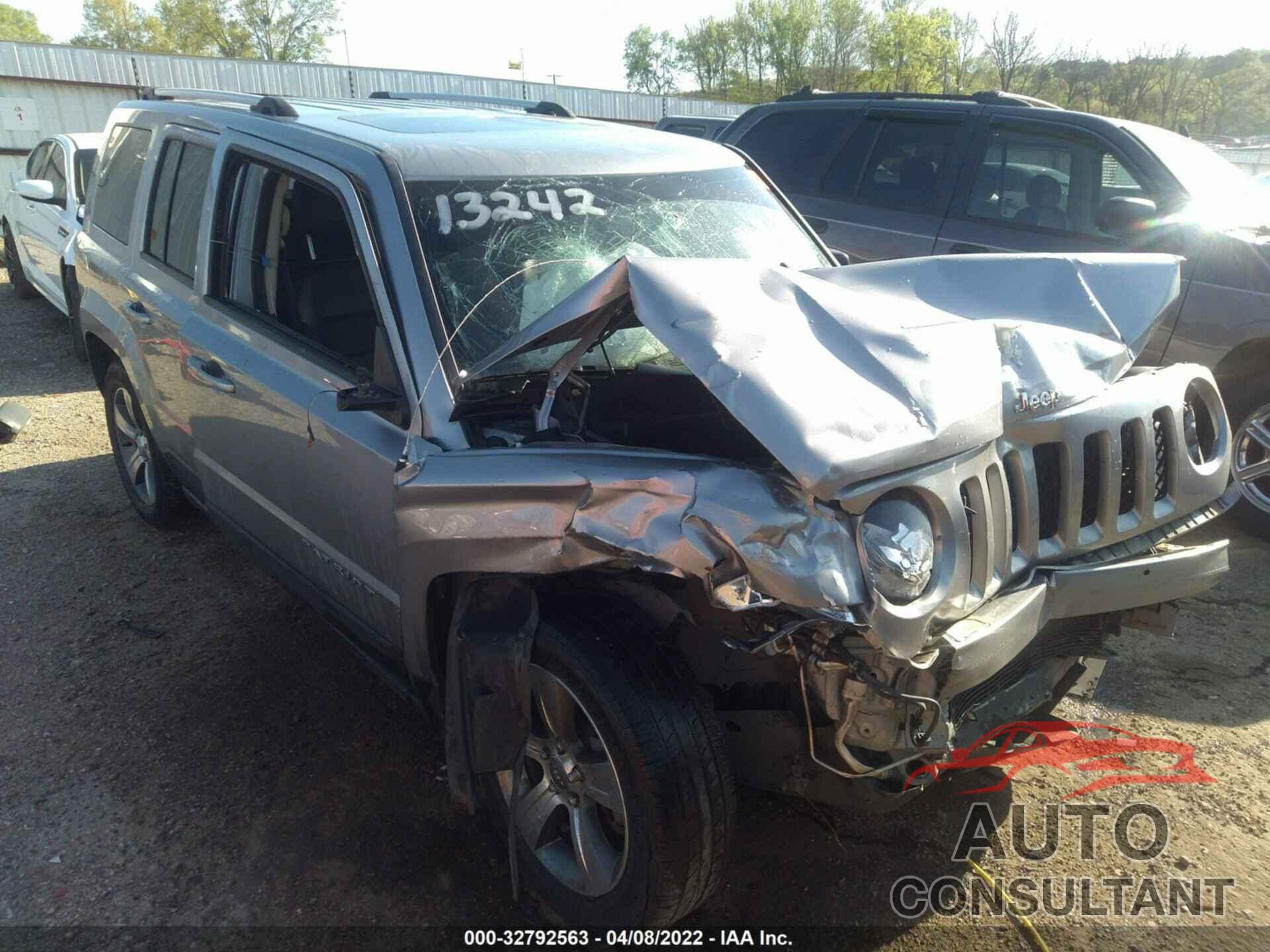 JEEP PATRIOT 2017 - 1C4NJPFA4HD132730