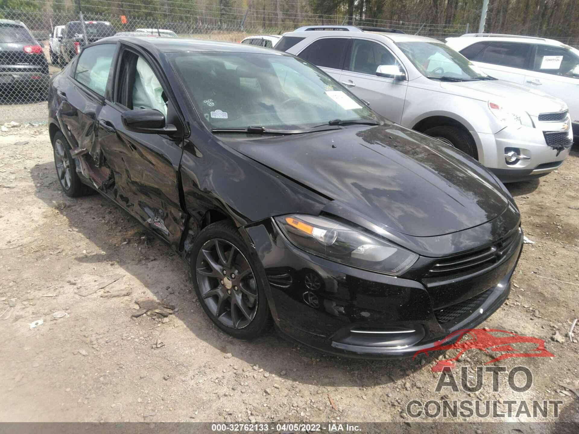 DODGE DART 2016 - 1C3CDFAA8GD591777