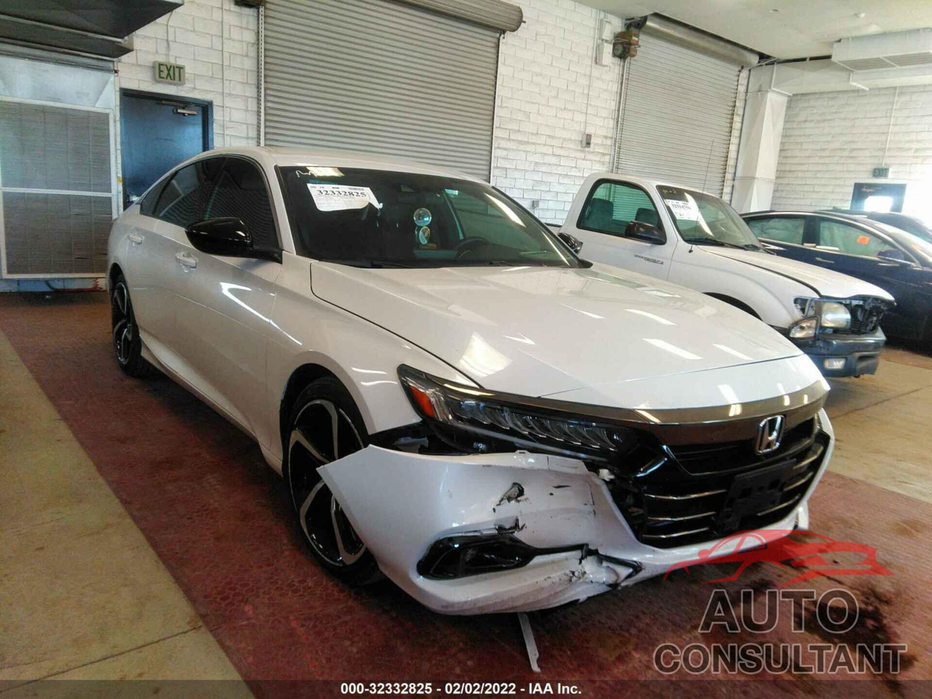 HONDA ACCORD SEDAN 2021 - 1HGCV1F31MA009376