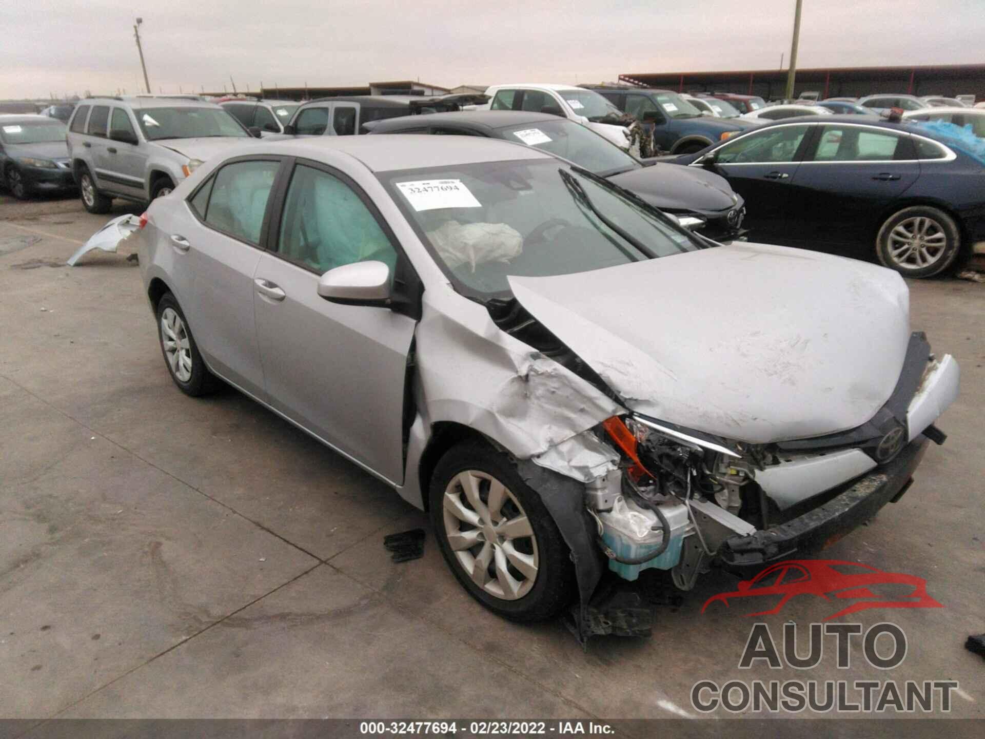 TOYOTA COROLLA 2017 - 5YFBURHE3HP605309