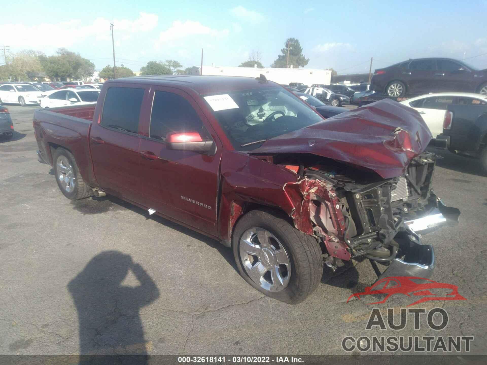 CHEVROLET SILVERADO 1500 2016 - 3GCPCREC8GG148402