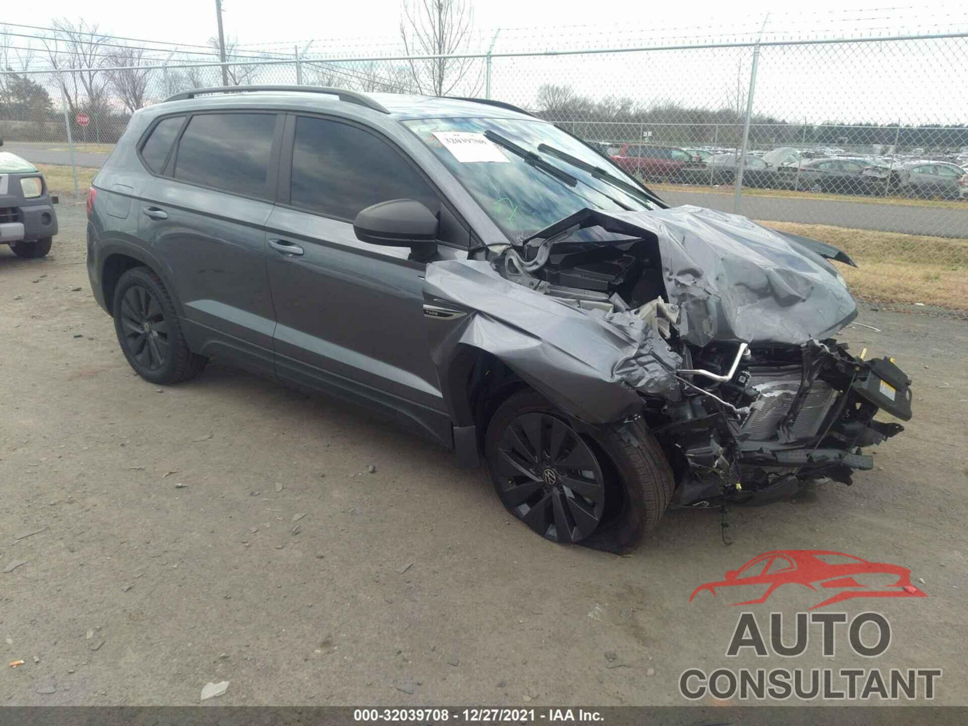 VOLKSWAGEN TAOS 2022 - 3VVDX7B24NM012243