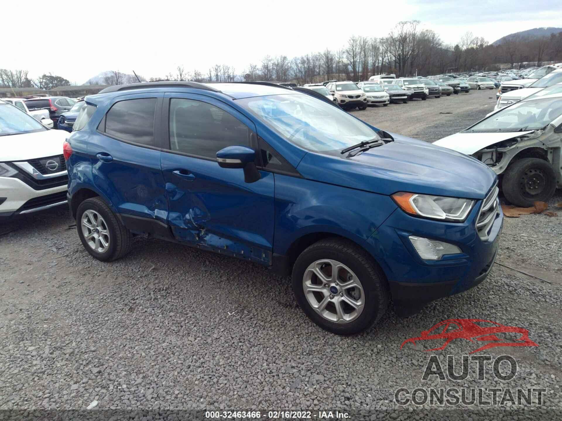 FORD ECOSPORT 2019 - MAJ6S3GLXKC298537