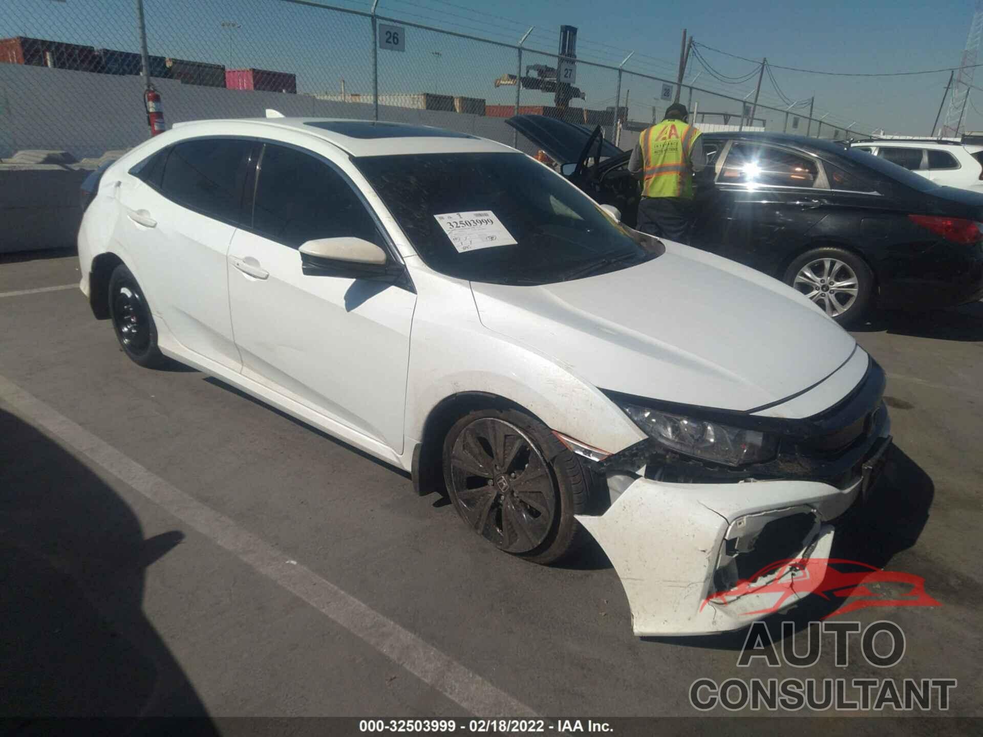 HONDA CIVIC HATCHBACK 2018 - SHHFK7H51JU411843