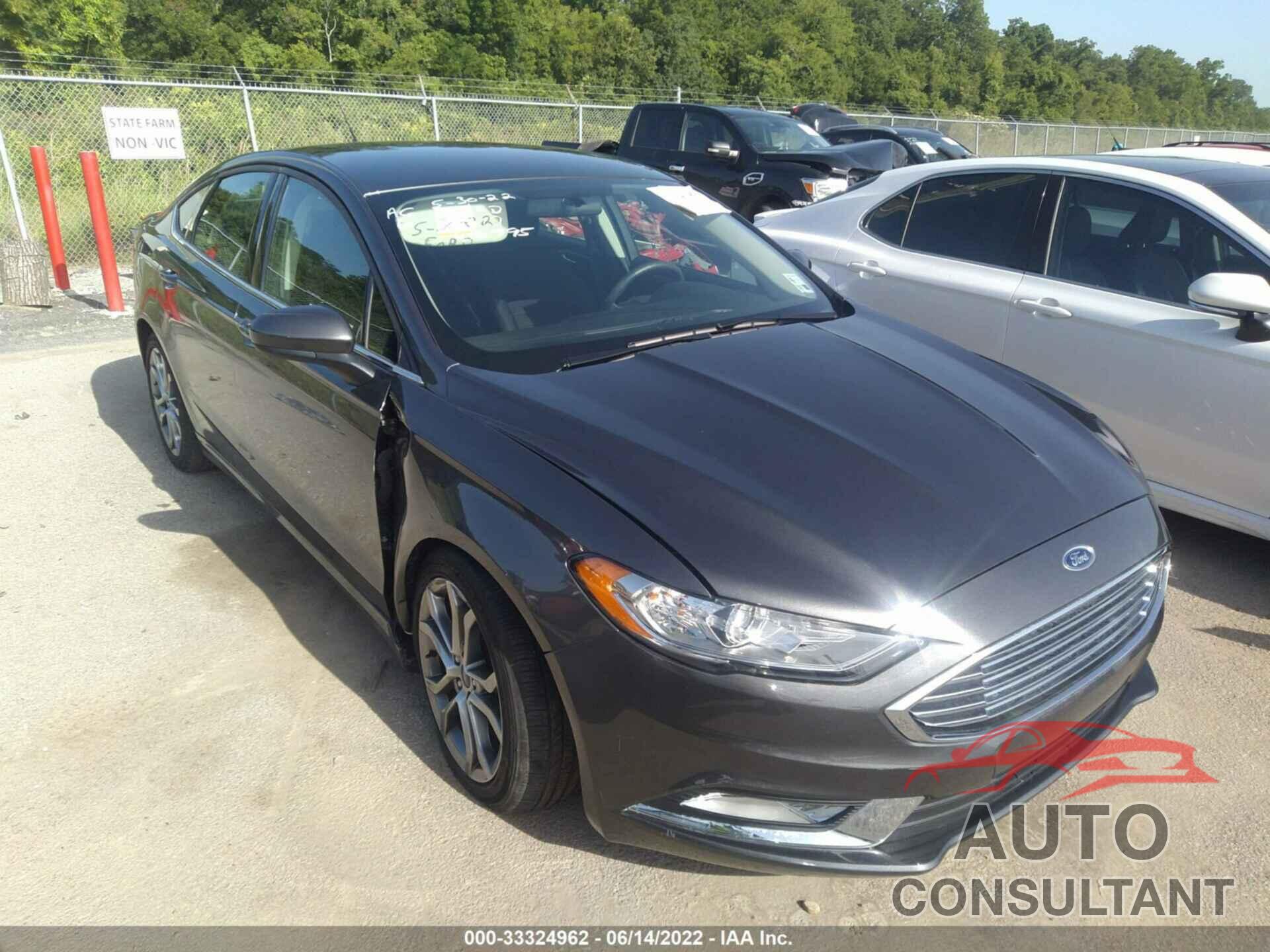 FORD FUSION 2017 - 3FA6P0G73HR410995