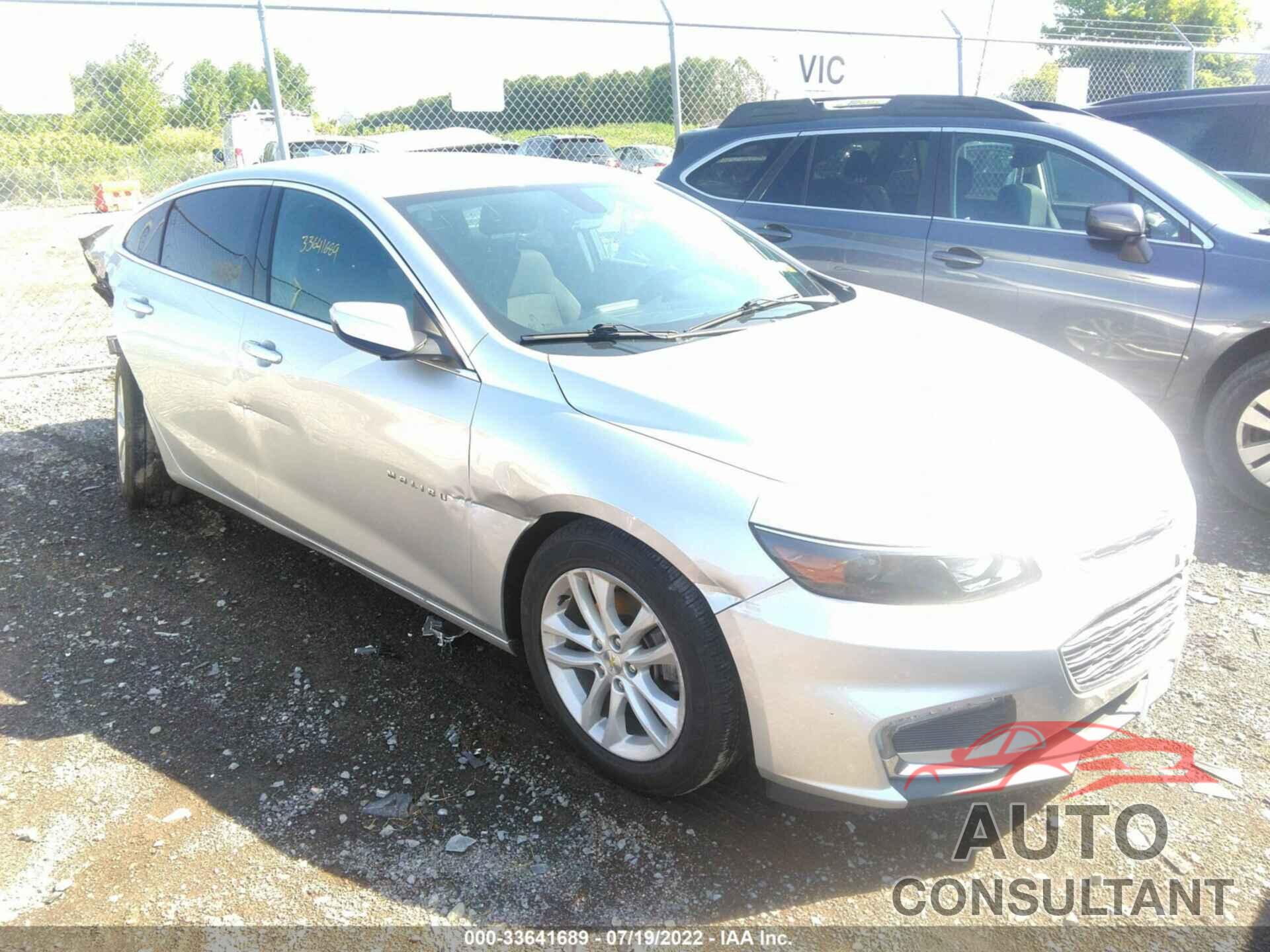 CHEVROLET MALIBU 2017 - 1G1ZE5ST5HF172720