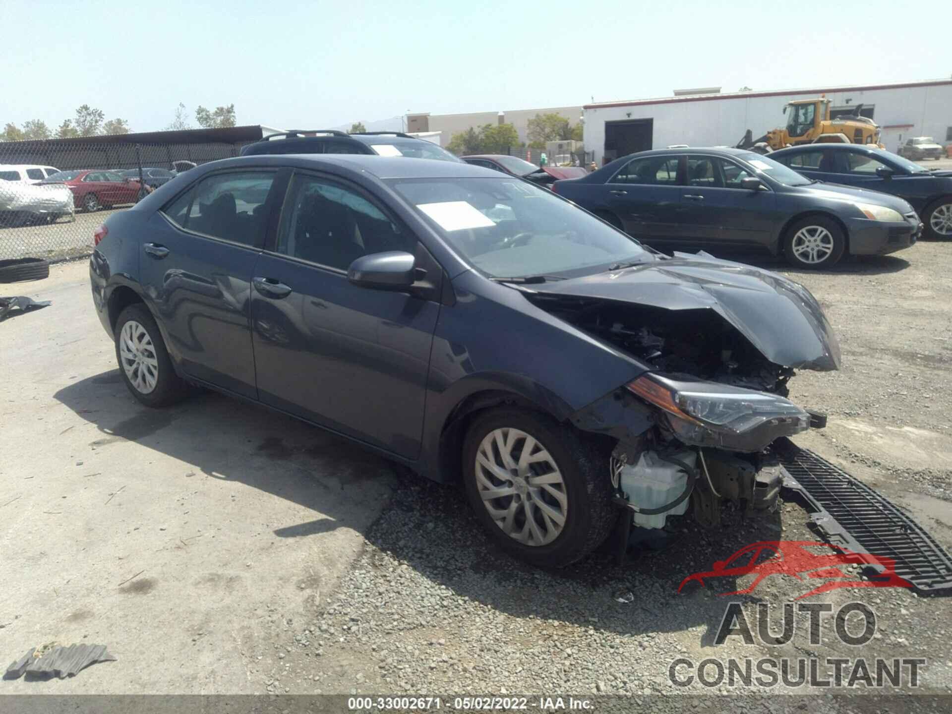TOYOTA COROLLA 2018 - 5YFBURHE3JP747102
